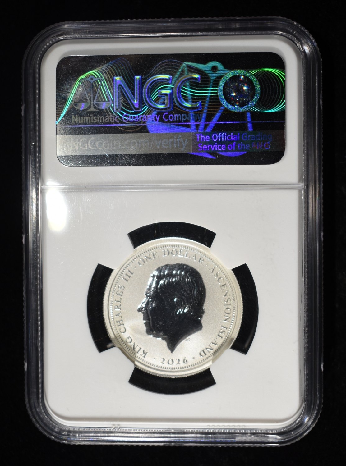 2026 ASCENSION 1/2 OZ SILVER HORSE NGC REV PF-70