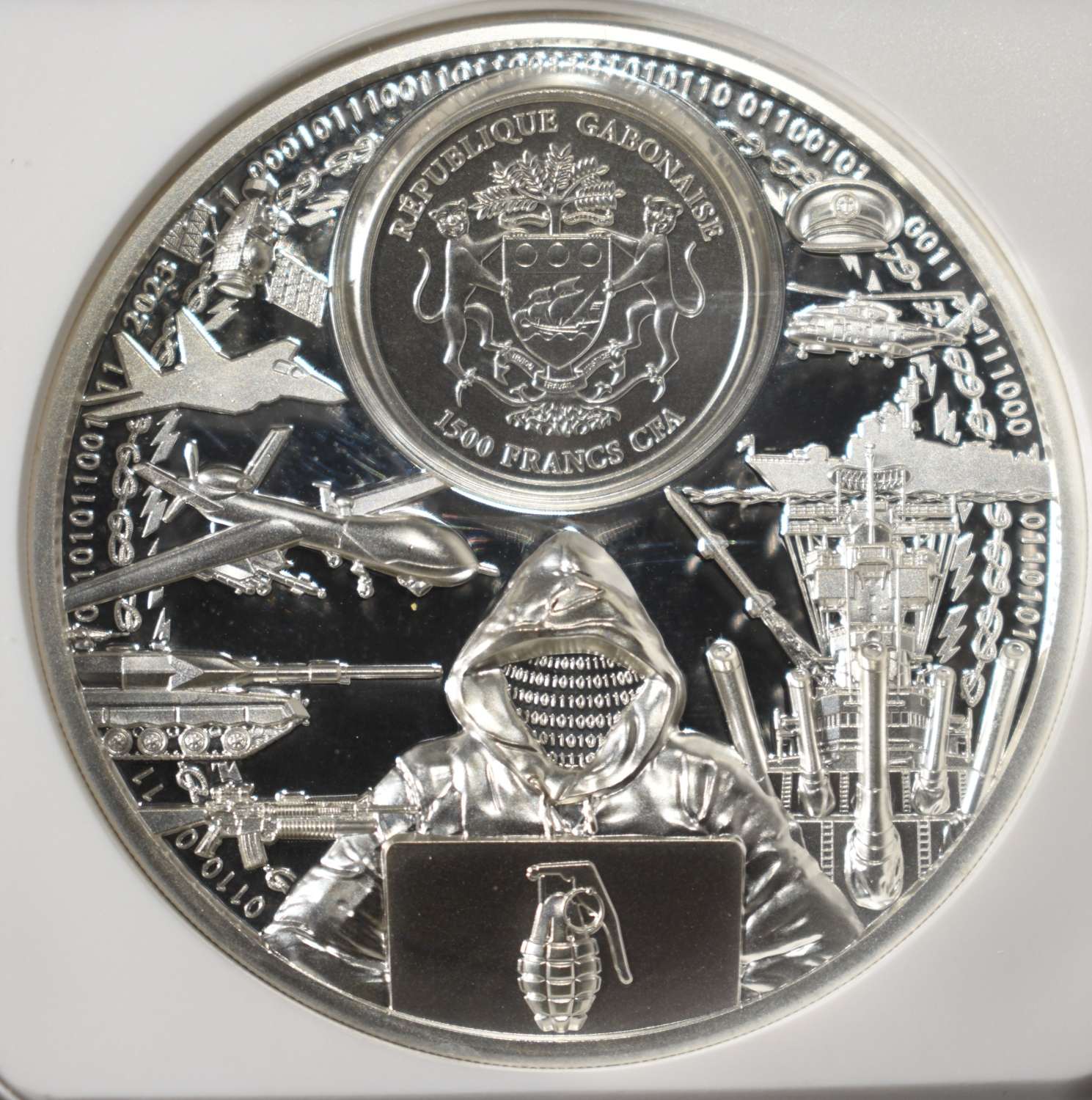 2023 GABON TIME FLIES NGC PF-70 ULTRA CAMEO