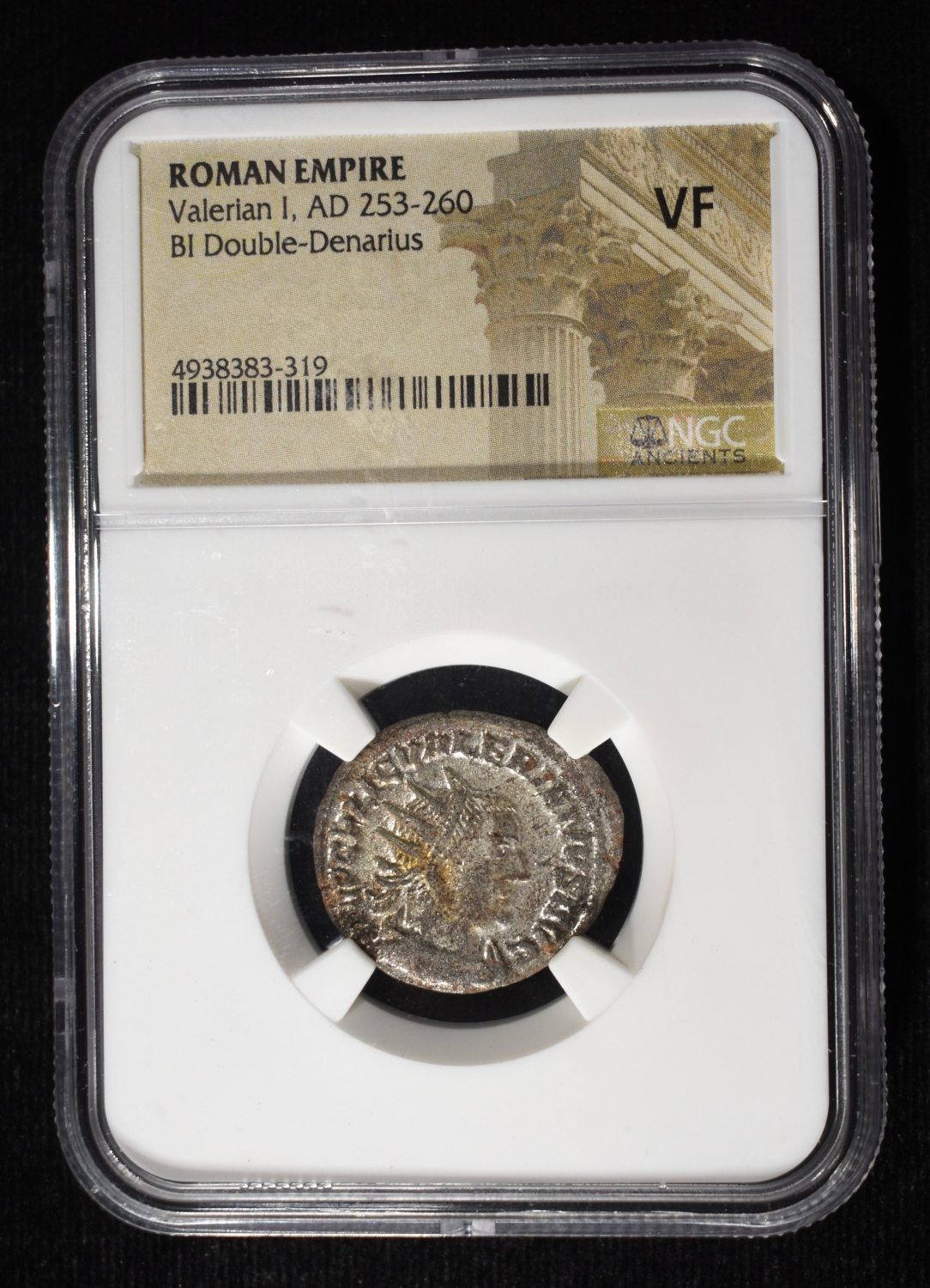 AD 253-260 ROMAN EMPIRE VALERIAN I NGC VF