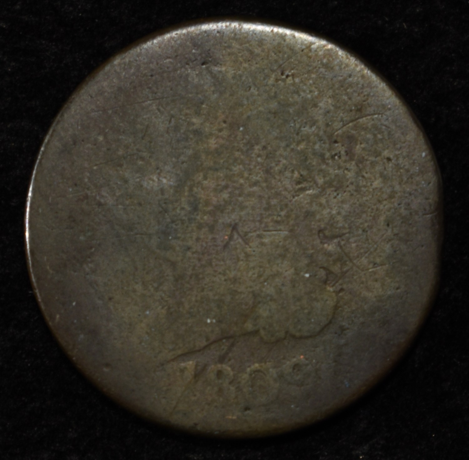 1809 CLASSIC HEAD HALF CENT