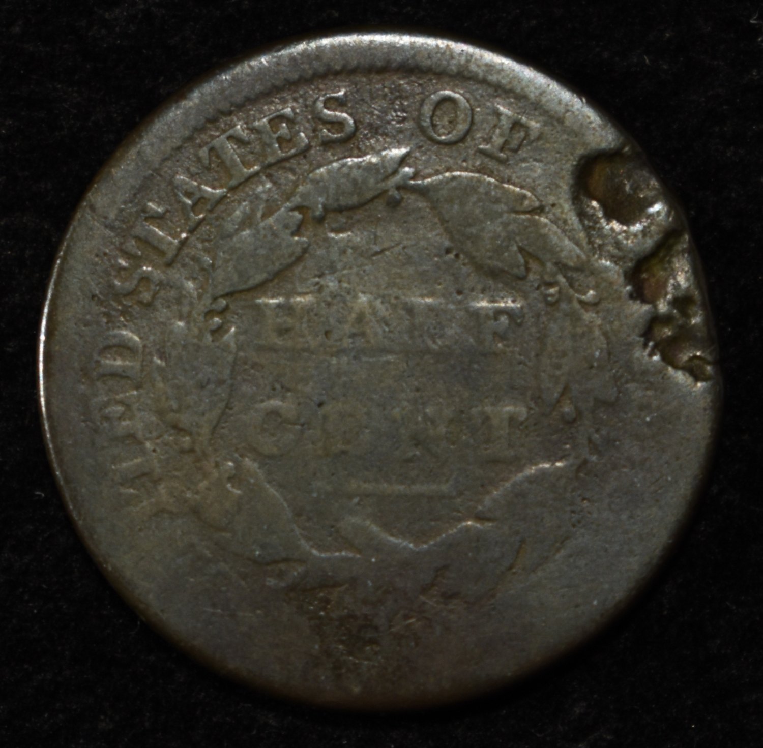 1809 CLASSIC HEAD HALF CENT