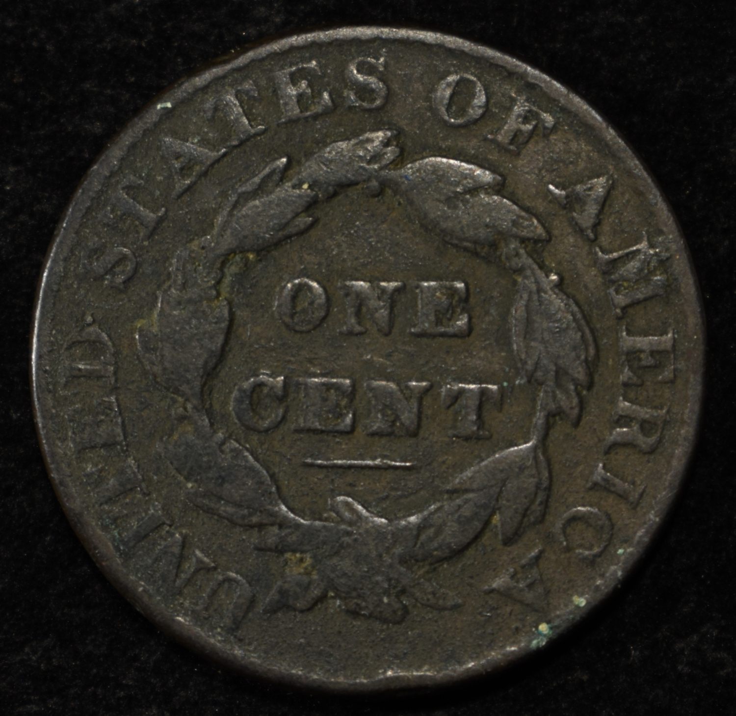 1828 LARGE CENT FINE