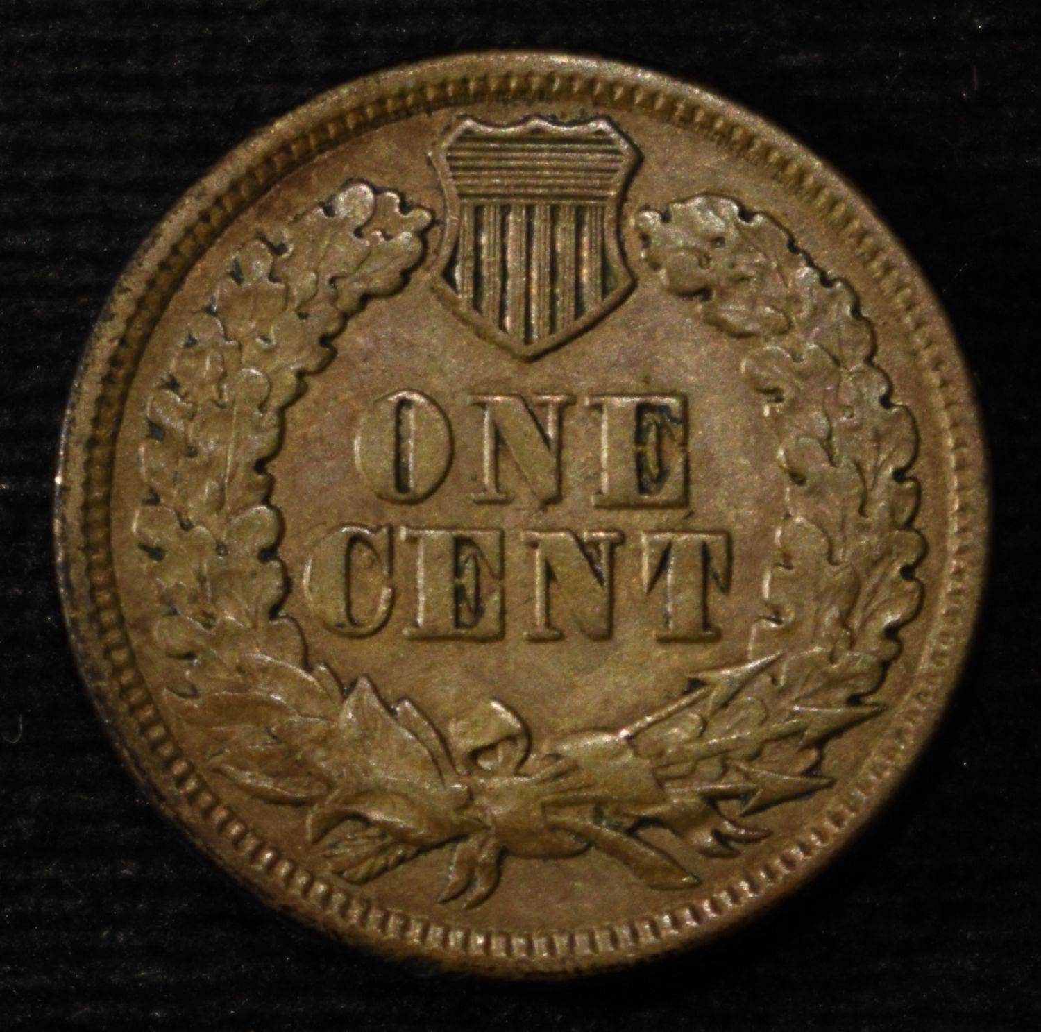 1860 INDIAN CENT XF