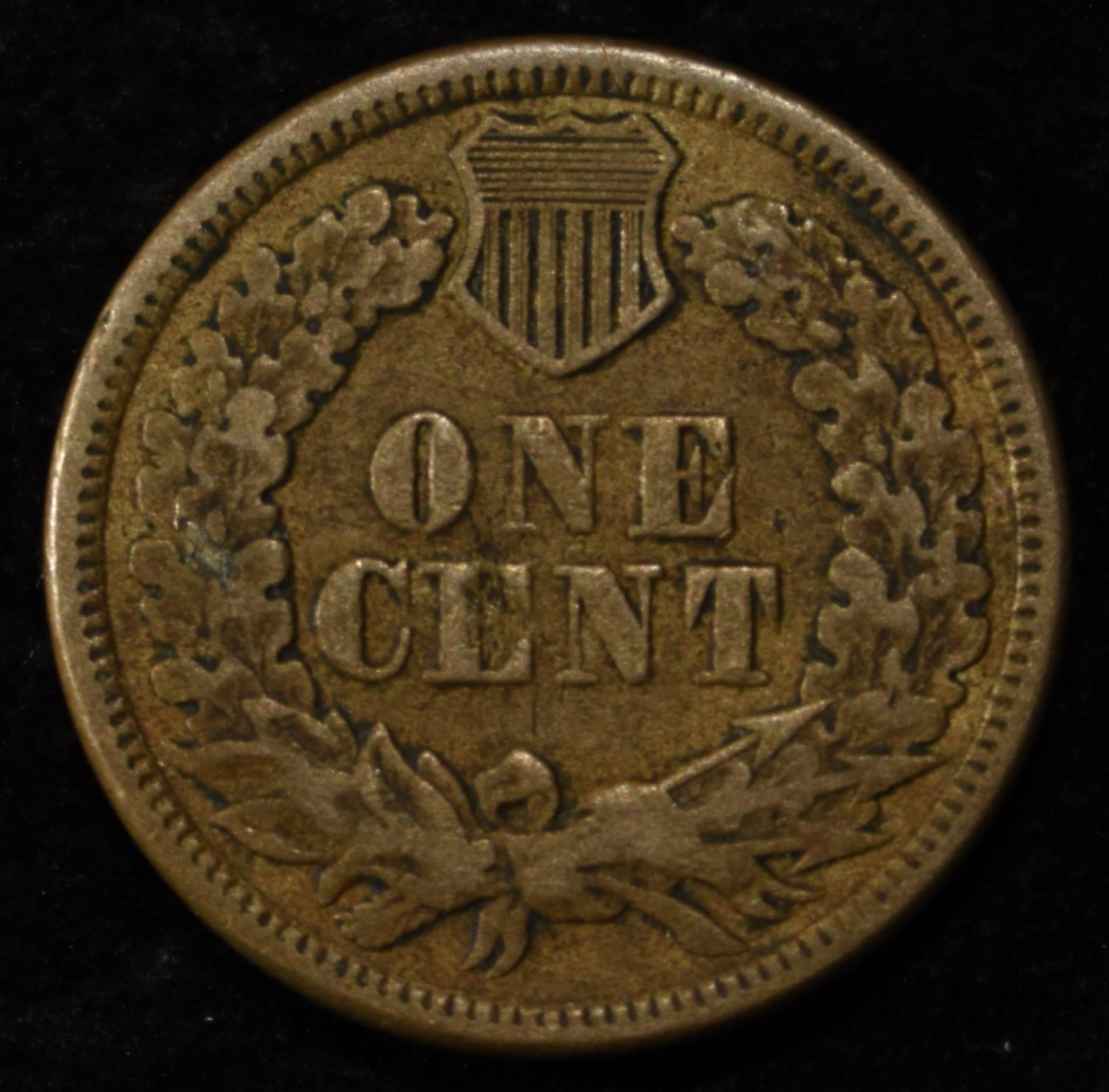 1861 INDIAN CENT VF/XF