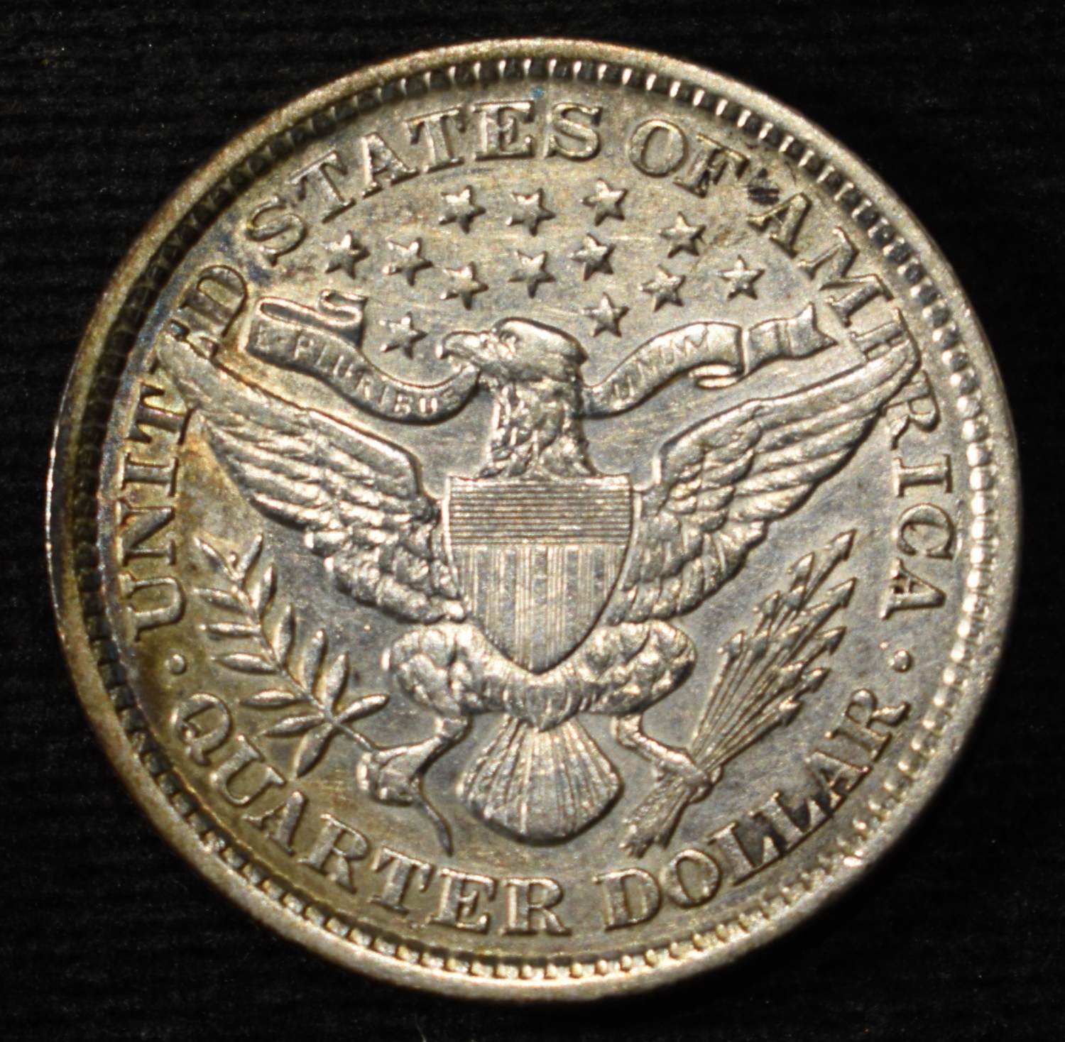 1892 BARBER QUARTER AU