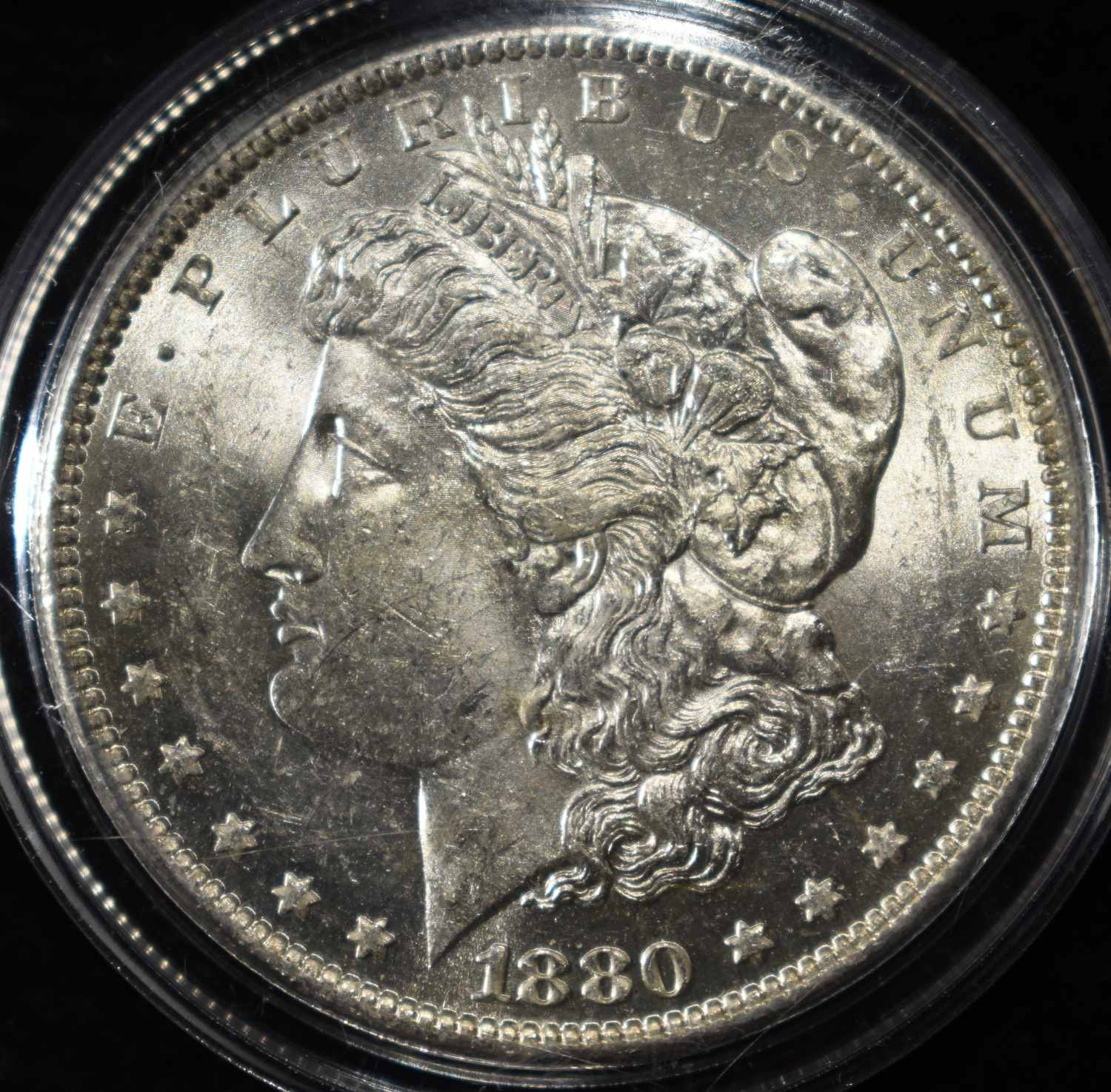 1880-O MORGAN DOLLAR CH BU
