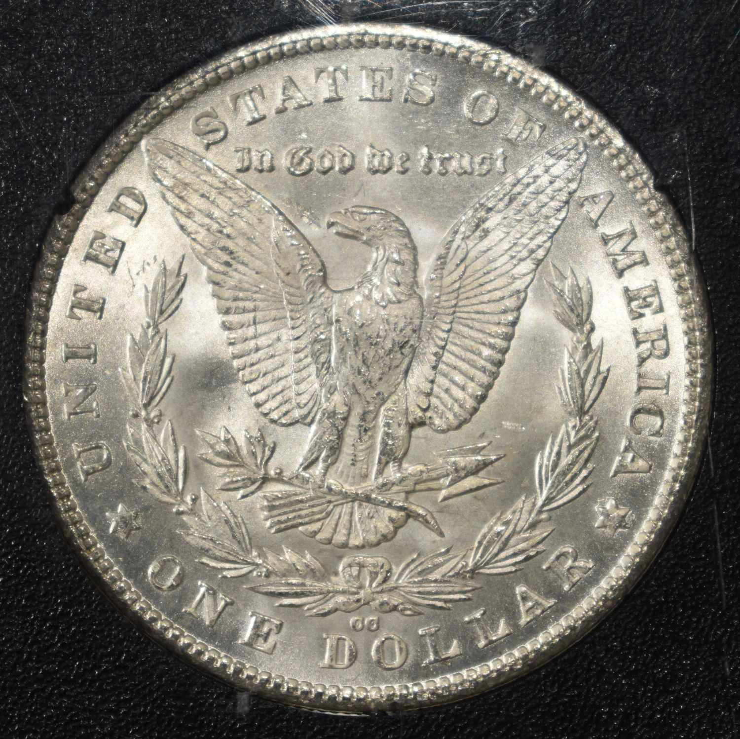 1880-CC GSA HOARD MORGAN DOLLAR NGC MS-63