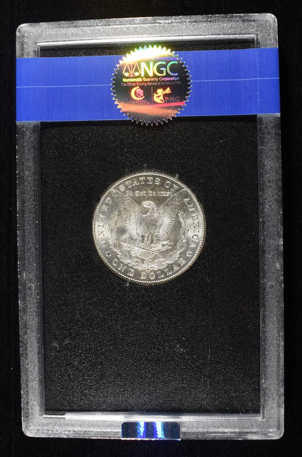 1880-CC GSA HOARD MORGAN DOLLAR NGC MS-63