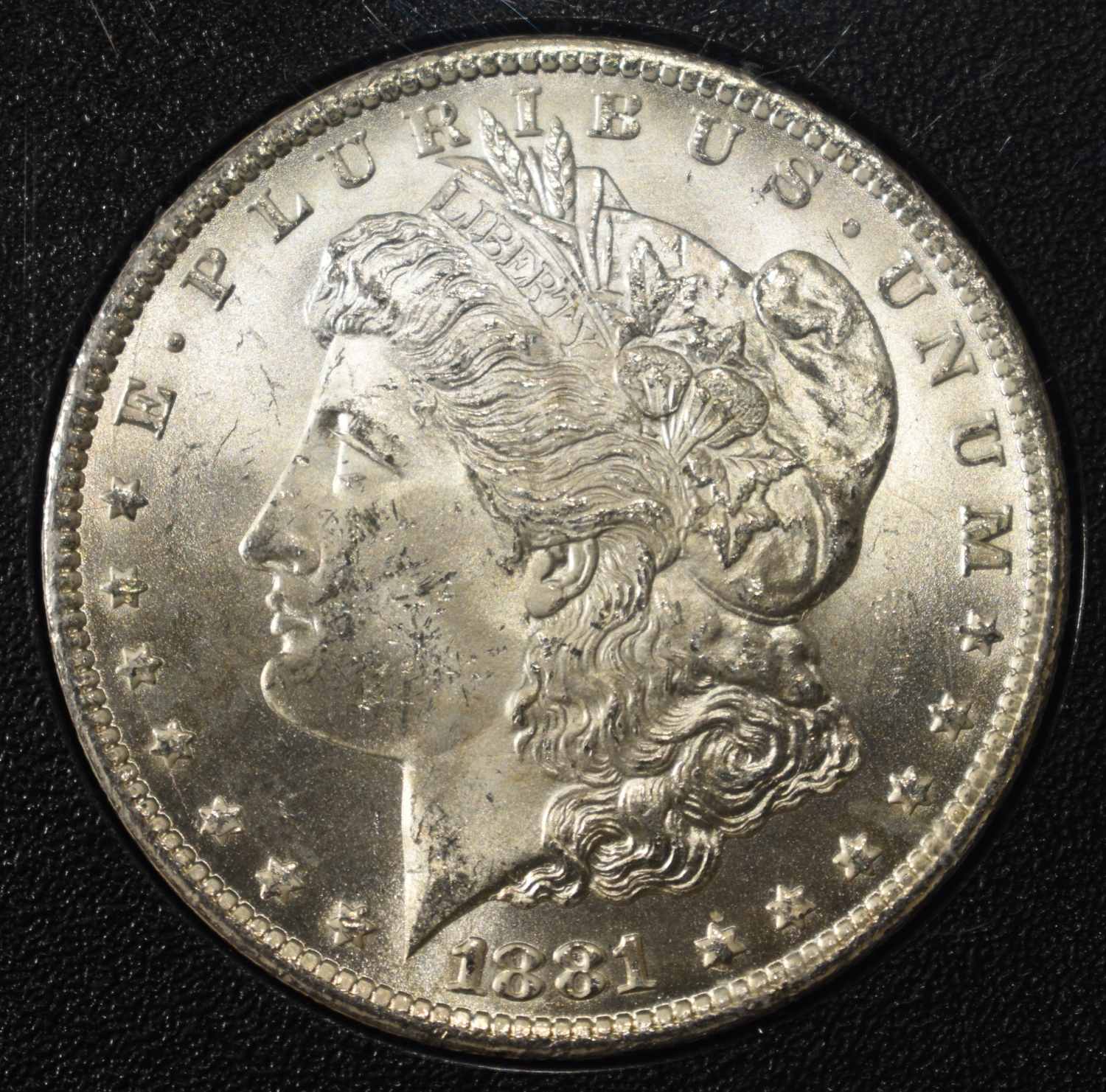 1881-CC GSA HOARD MORGAN DOLLAR NGC MS-63