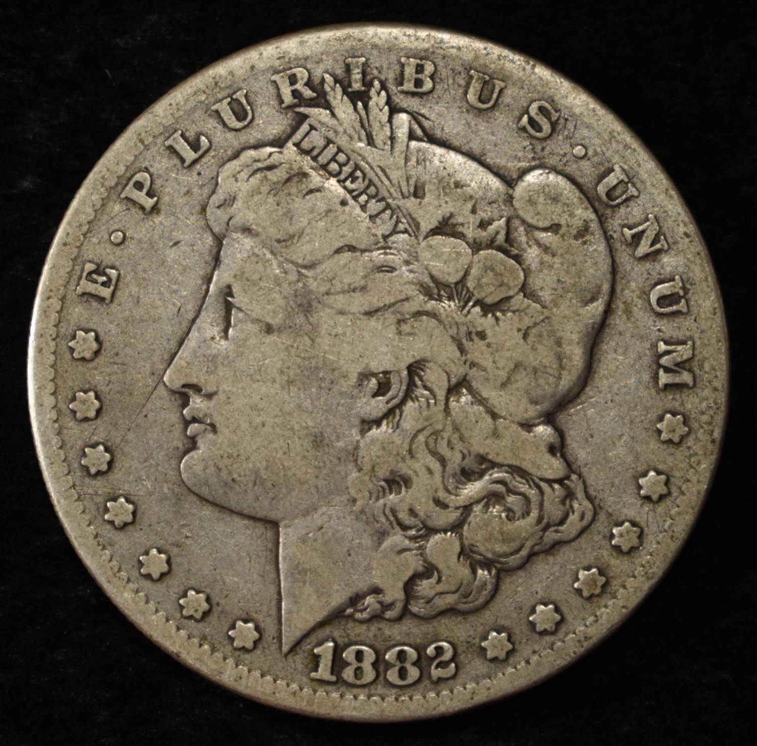 1882-S MORGAN DOLLAR