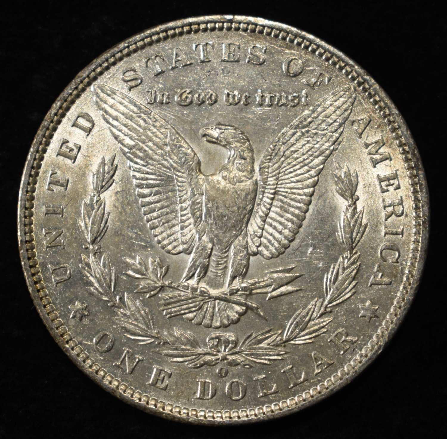 1886-O MORGAN DOLLAR AU