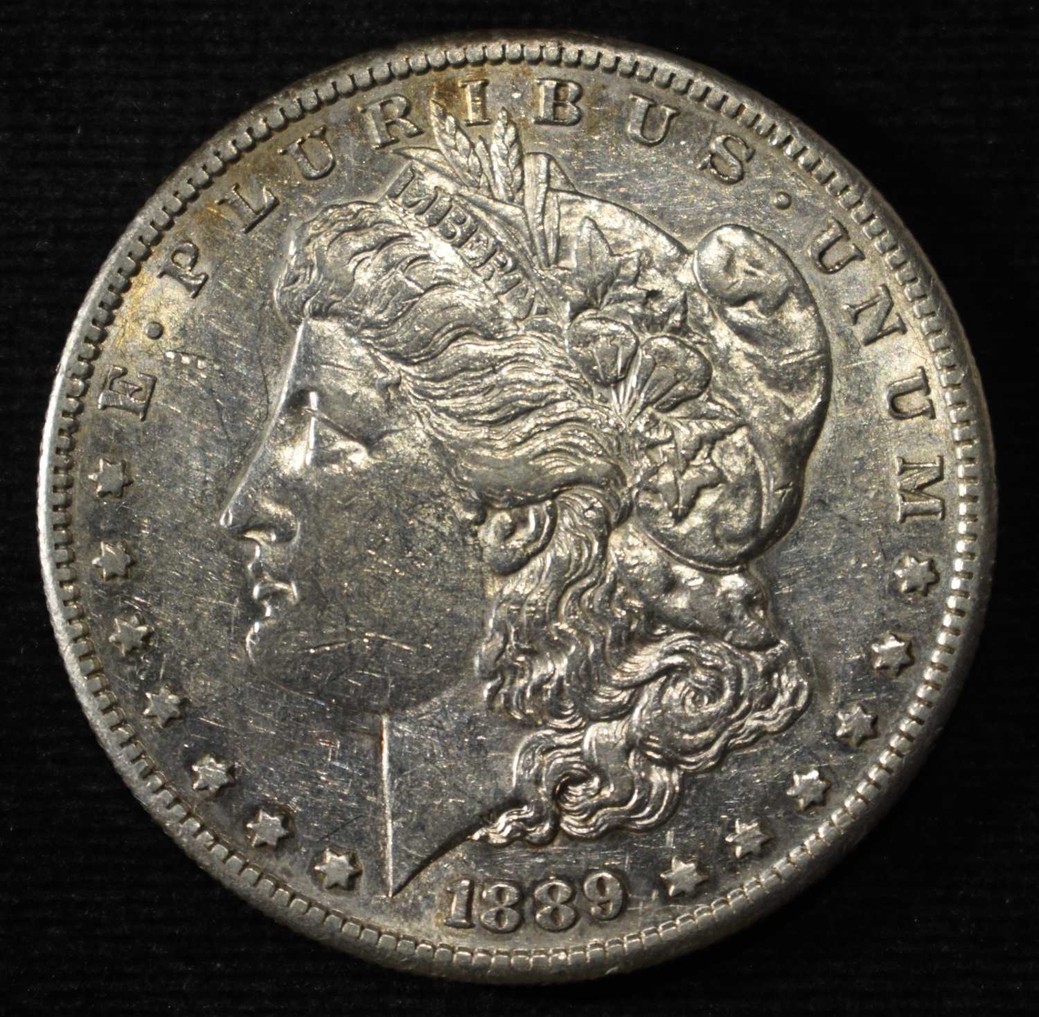 1889-S MORGAN DOLLAR CH AU