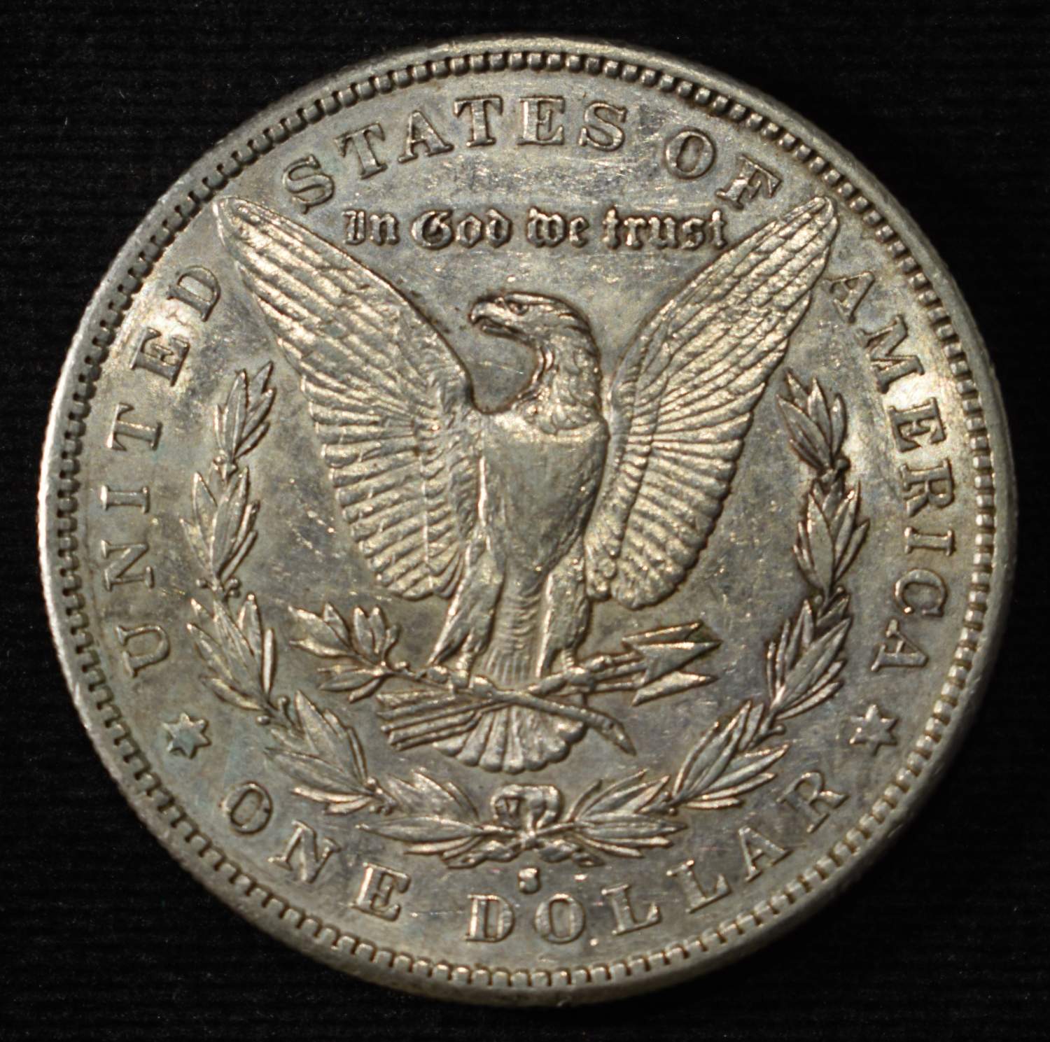 1889-S MORGAN DOLLAR CH AU