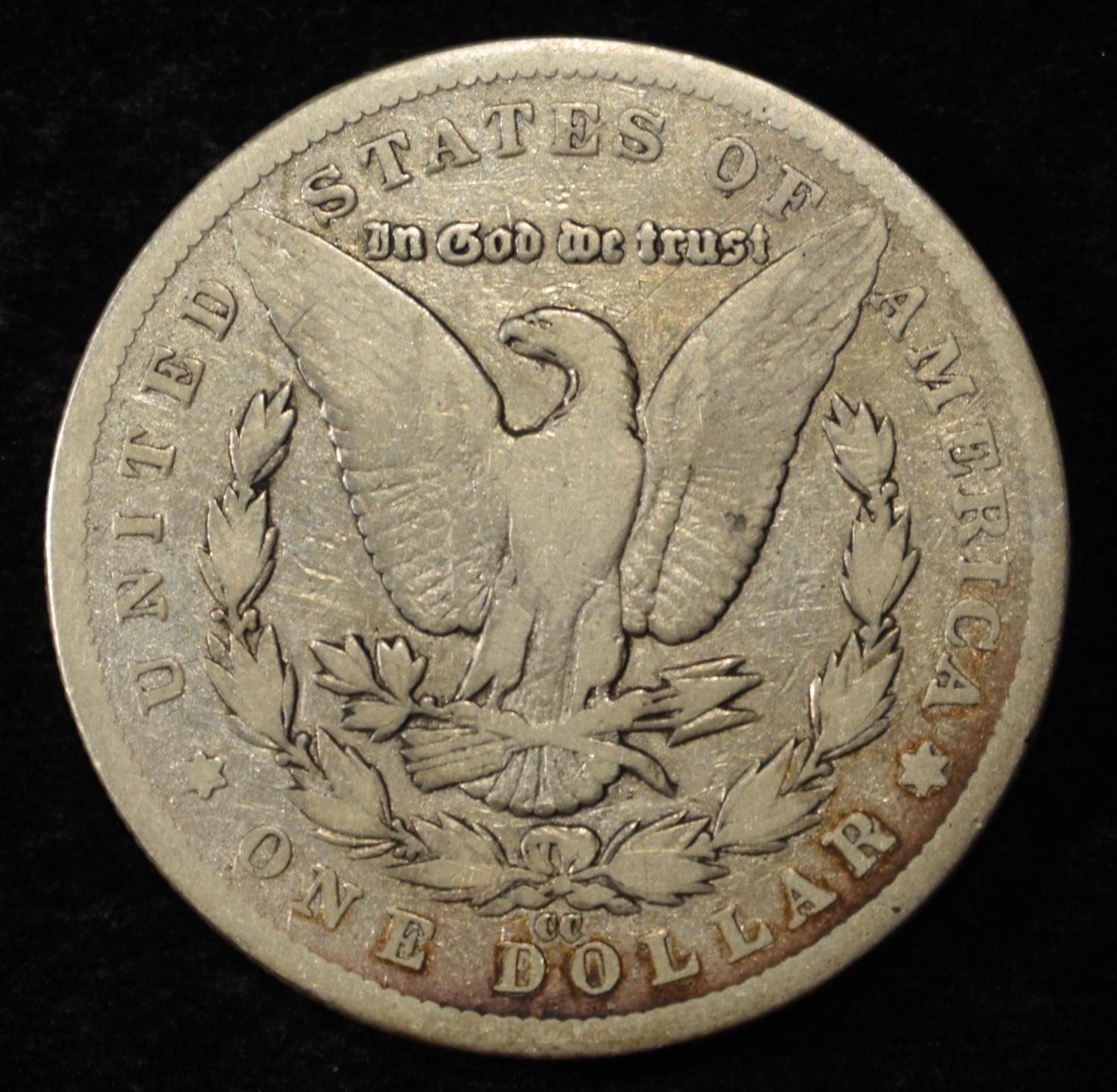 1890-CC MORGAN DOLLAR