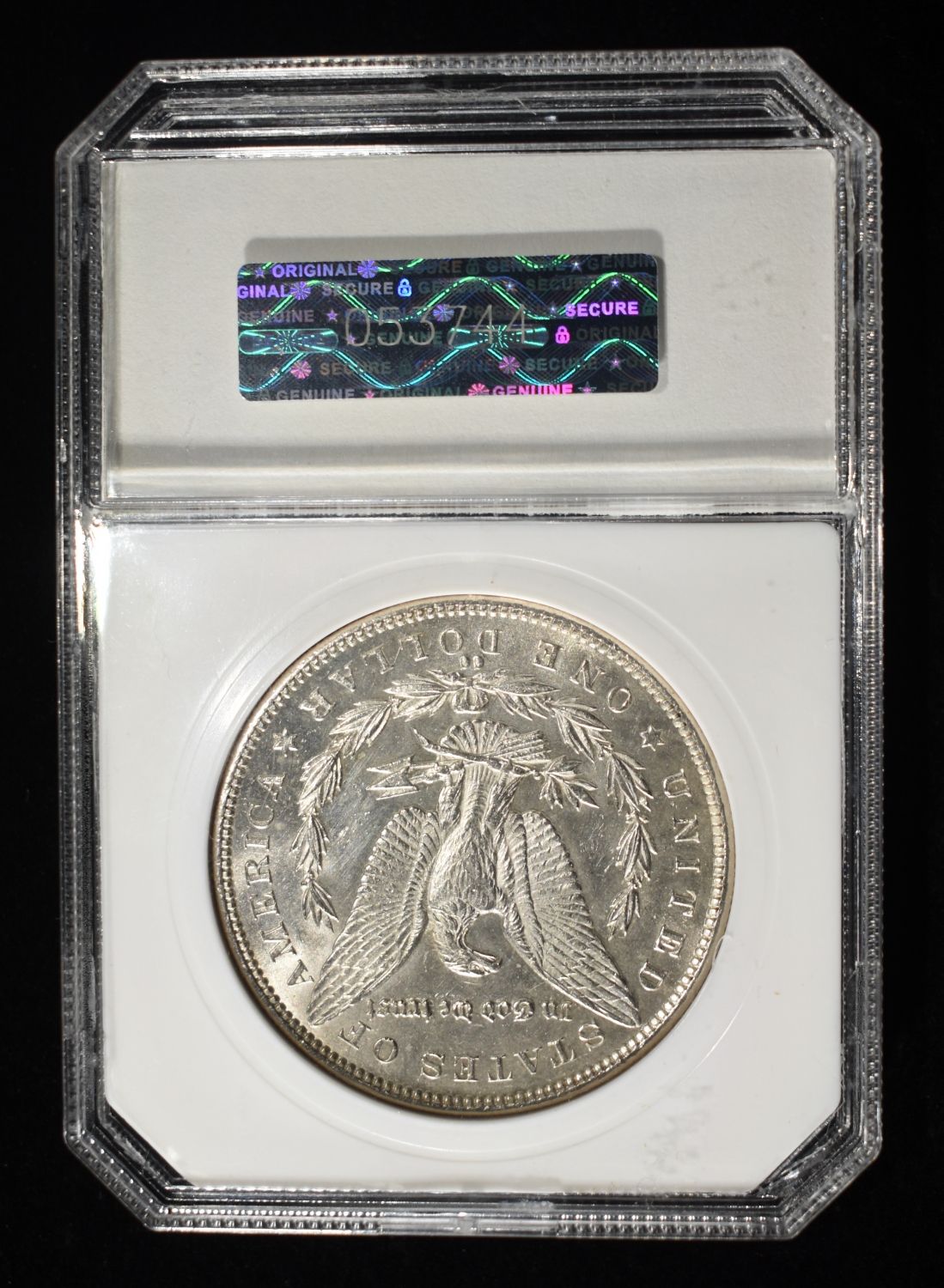 1892-CC MORGAN DOLLAR PCI GEM BU PROOF LIKE