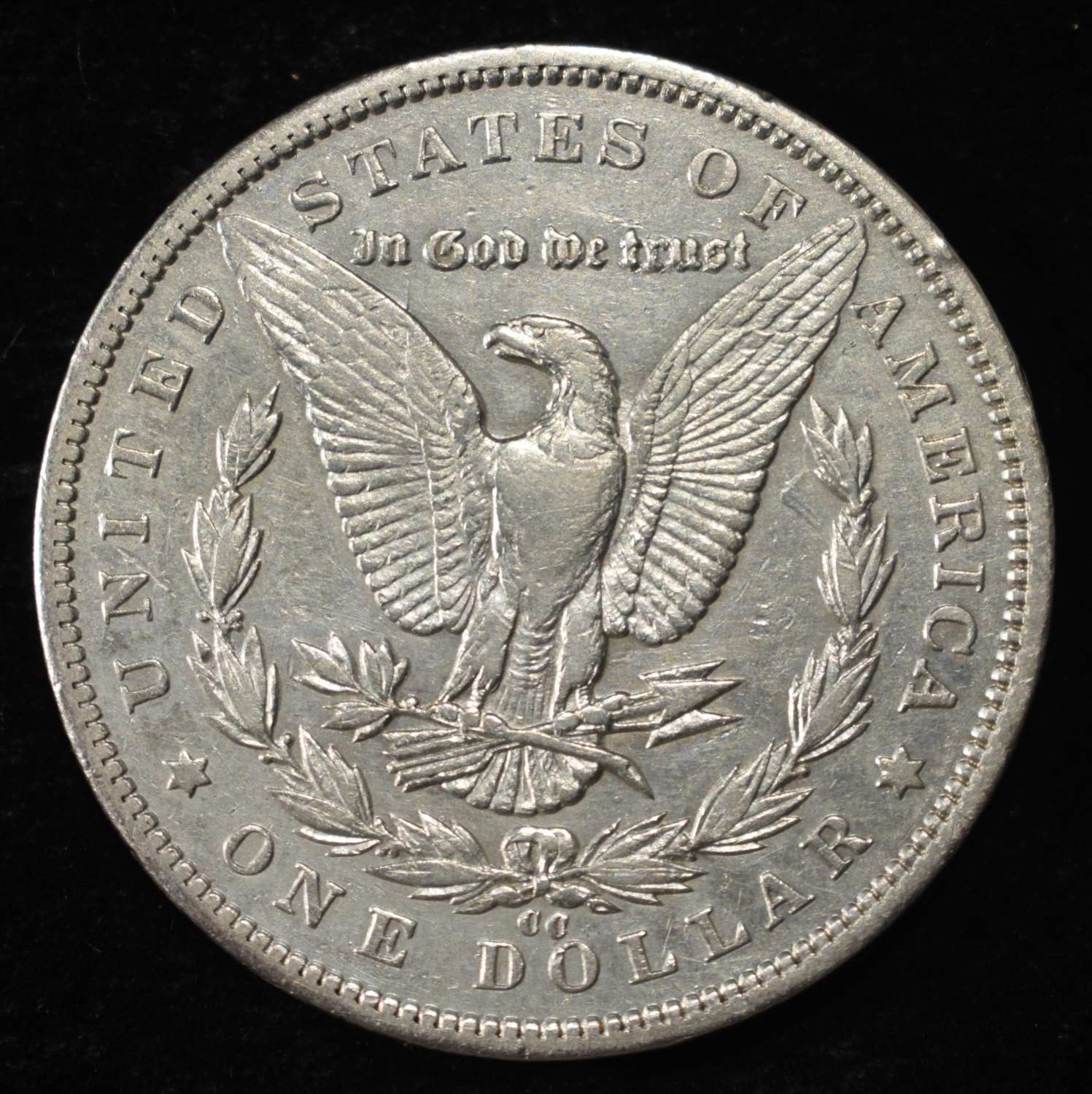 1893-CC MORGAN DOLLAR XF/AU