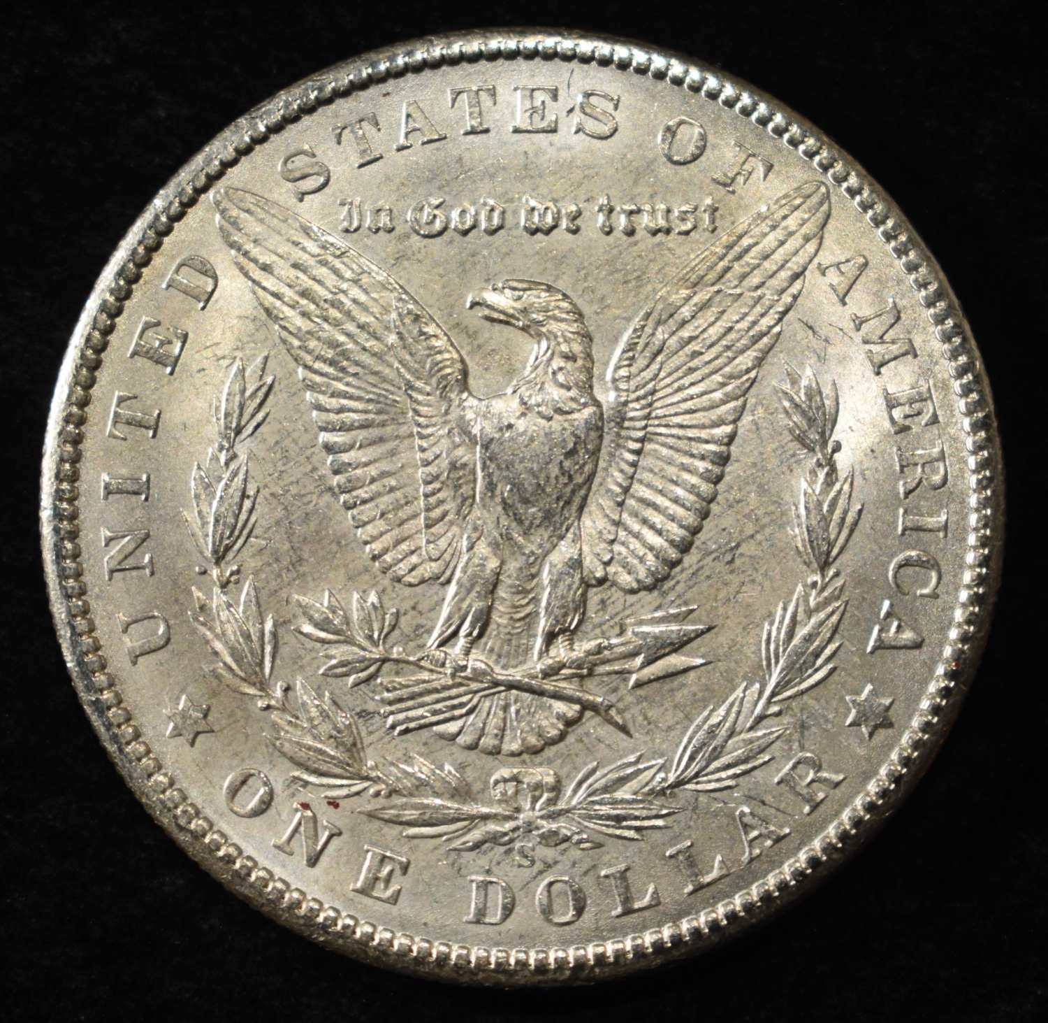 1901-S MORGAN DOLLAR AU/BU