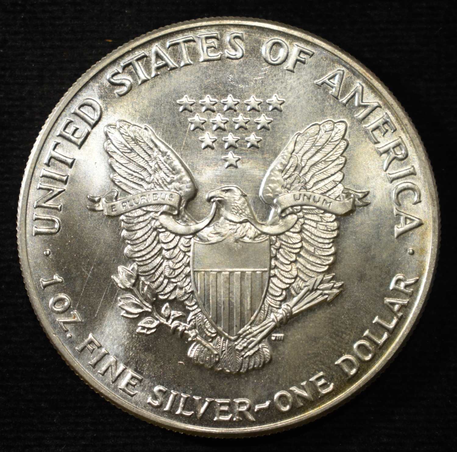 1986 AMERICAN SILVER EAGLE