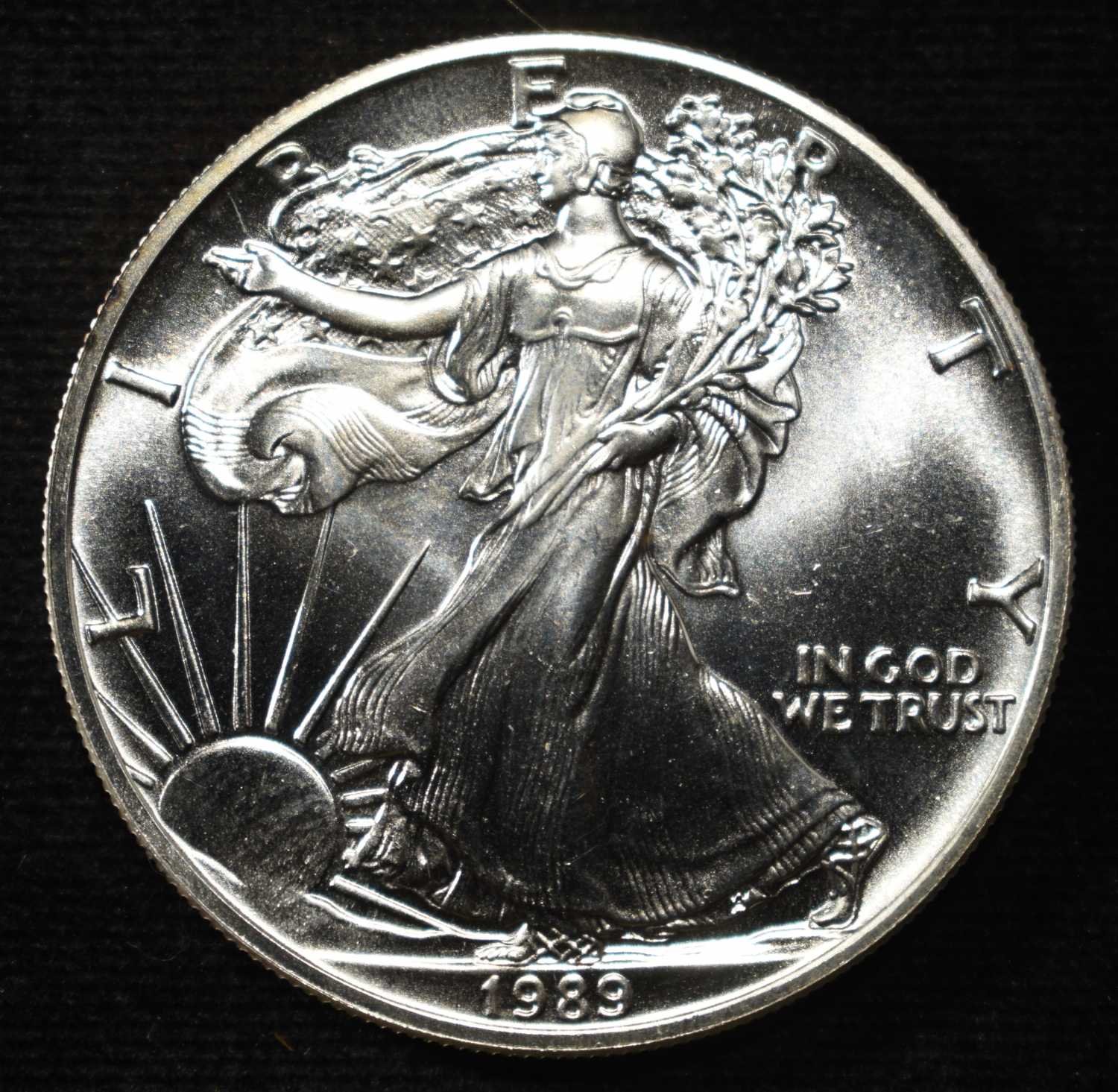 1989 AMERICAN SILVER EAGLE