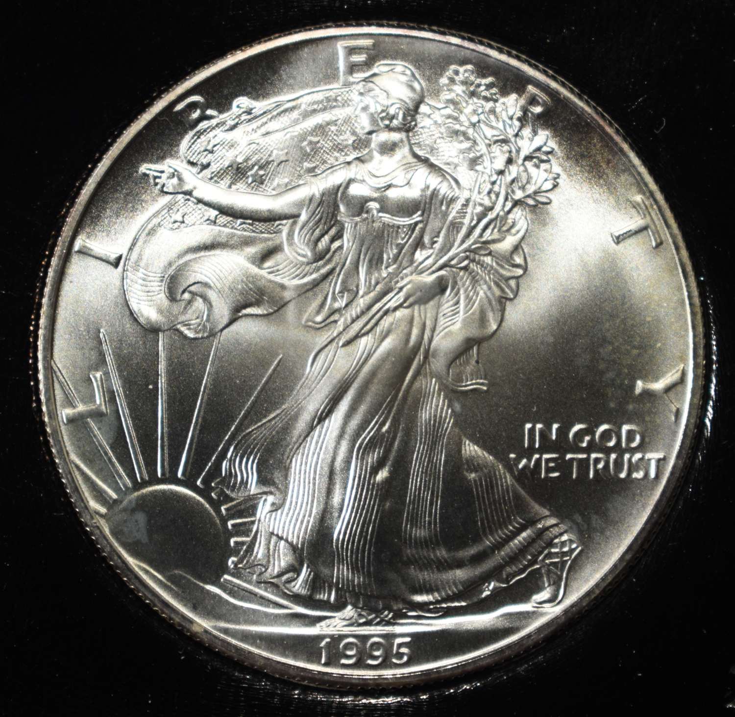 1995 AMERICAN SILVER EAGLE