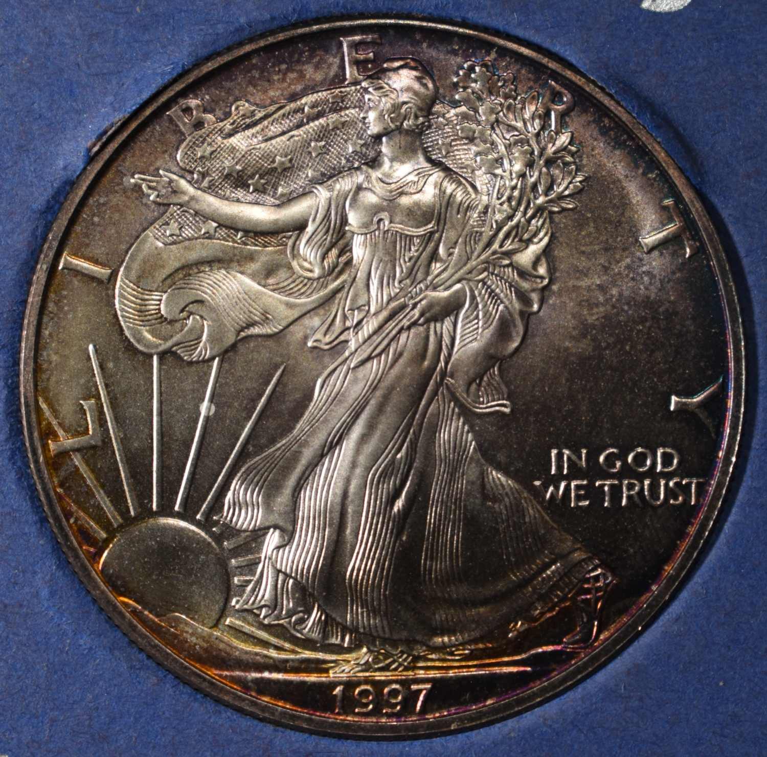 1997 AMERICAN SILVER EAGLE