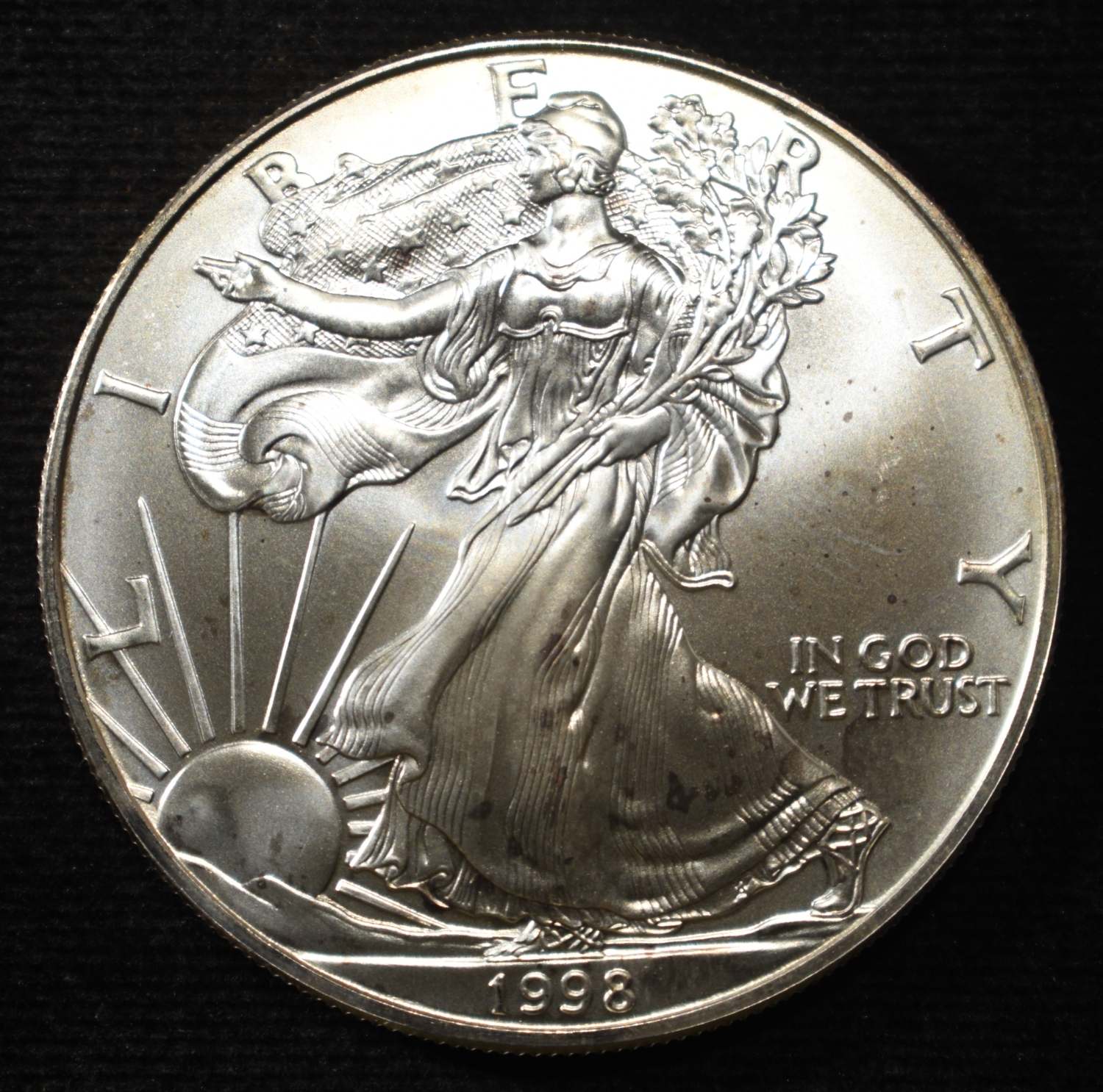 1998 AMERICAN SILVER EAGLE