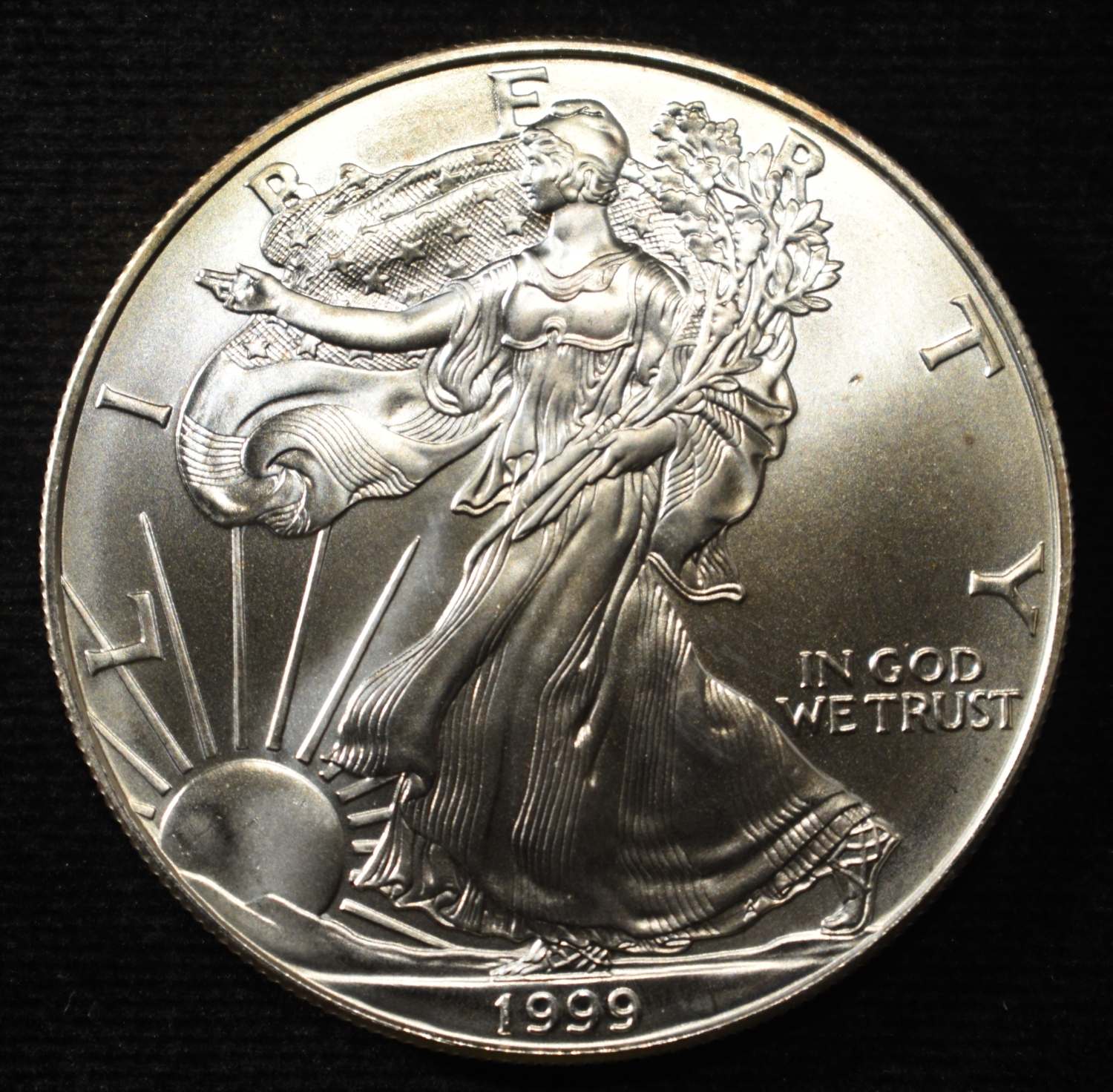 1999 AMERICAN SILVER EAGLE