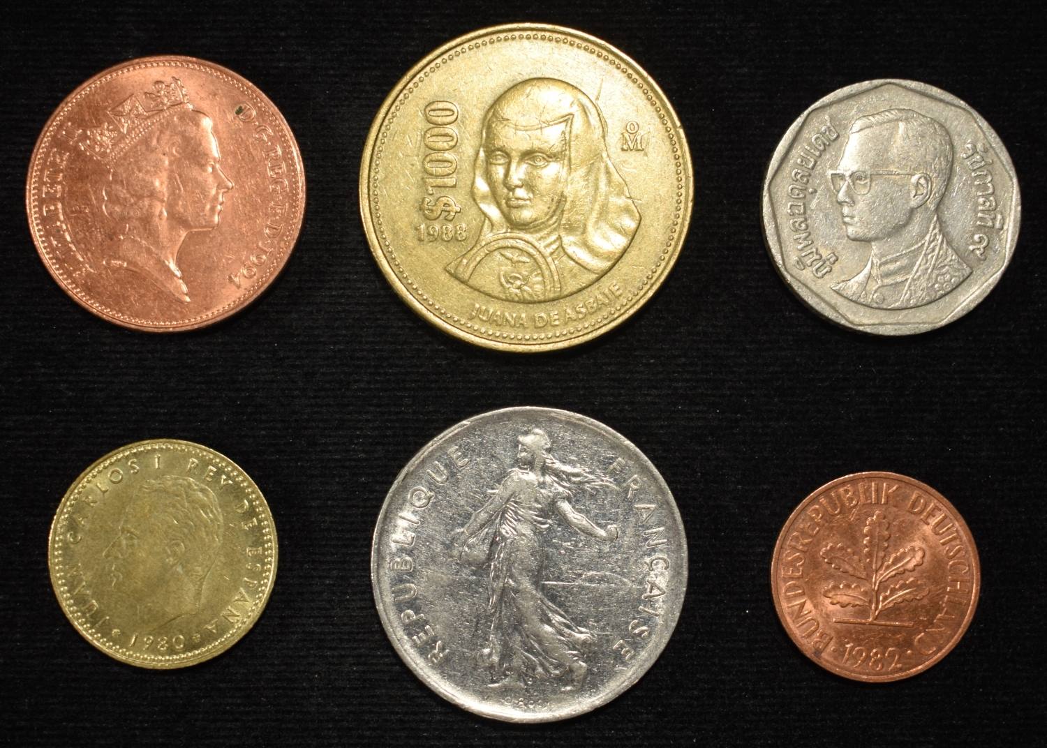 5 LBS FOREIGN COINS