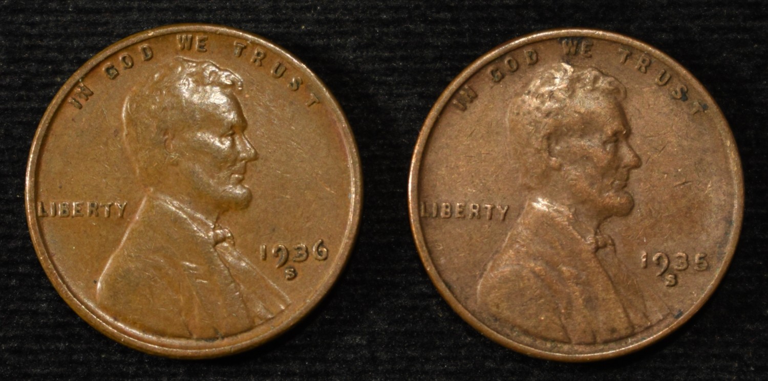 200 "S" MINT WHEAT CENTS
