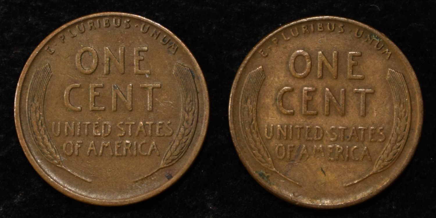 (250) WHEAT CENTS FROM THE 1930'S