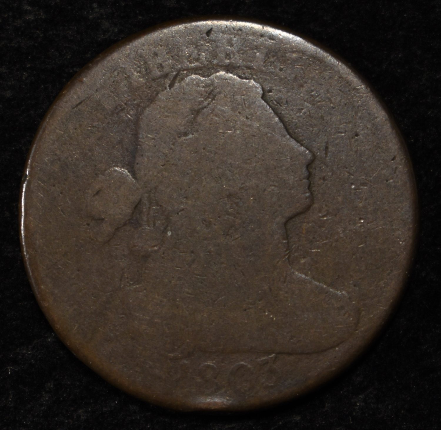 1803 DRAPED BUST LARGE CENT GOOD