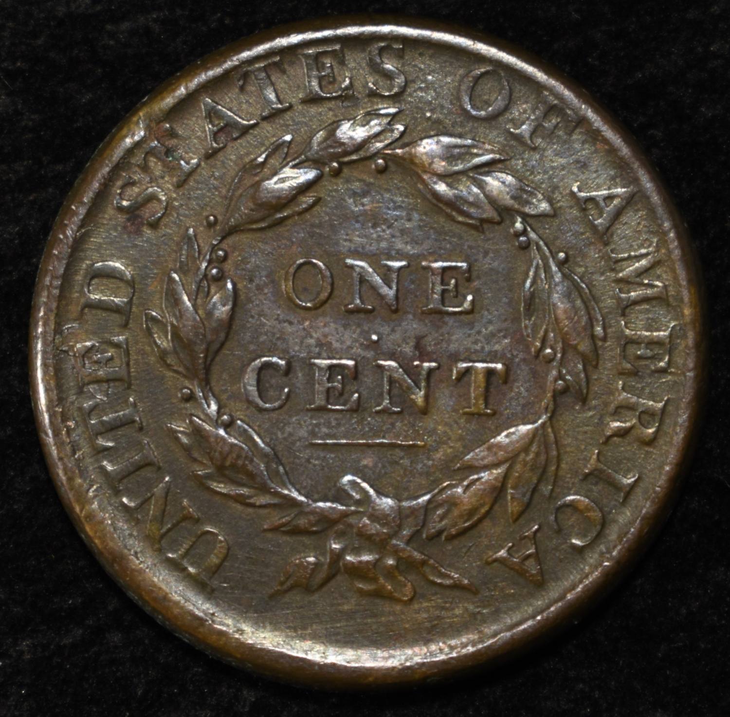 1813 CLASSIC HEAD LARGE CENT LOVELY ORIG AU