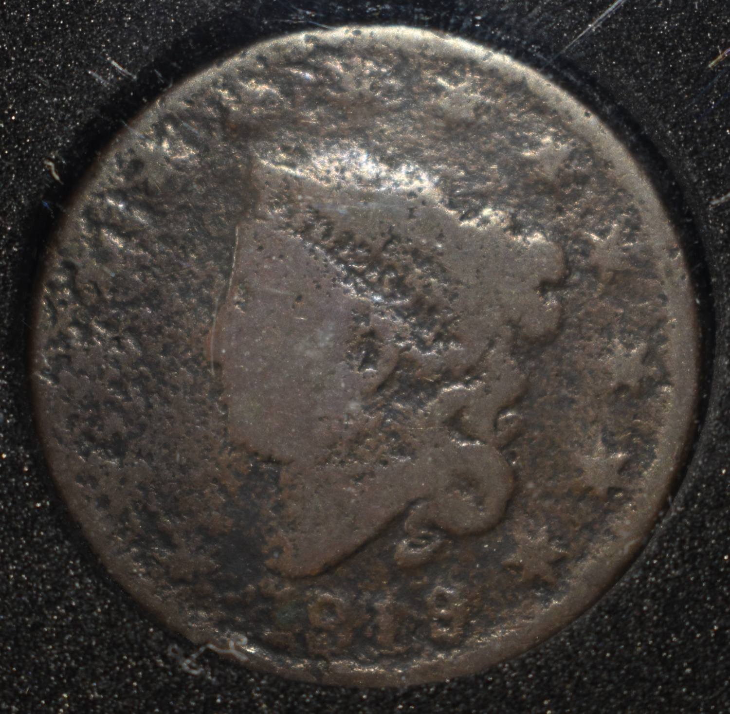 1819 CORONET HEAD LARGE CENT