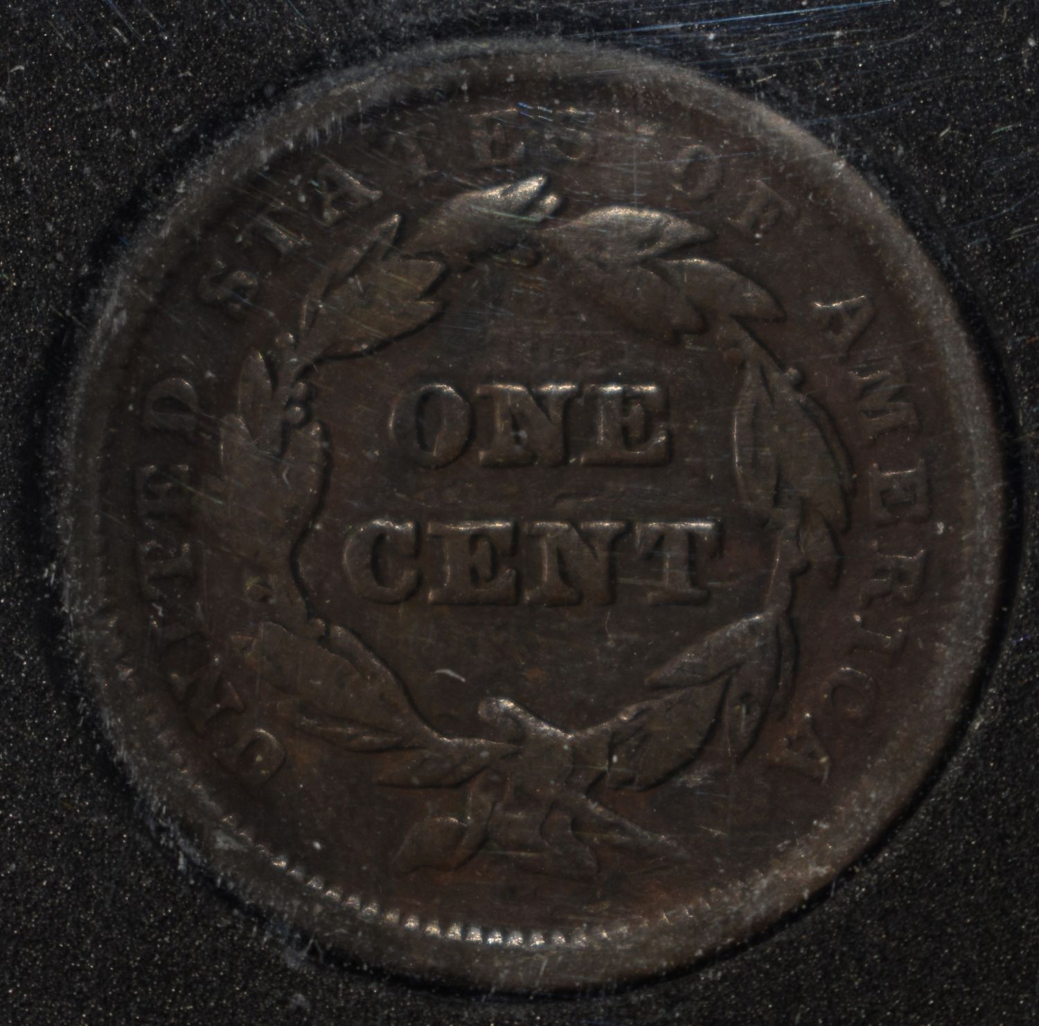 1841 BRAIDED HAIR LARGE CENT