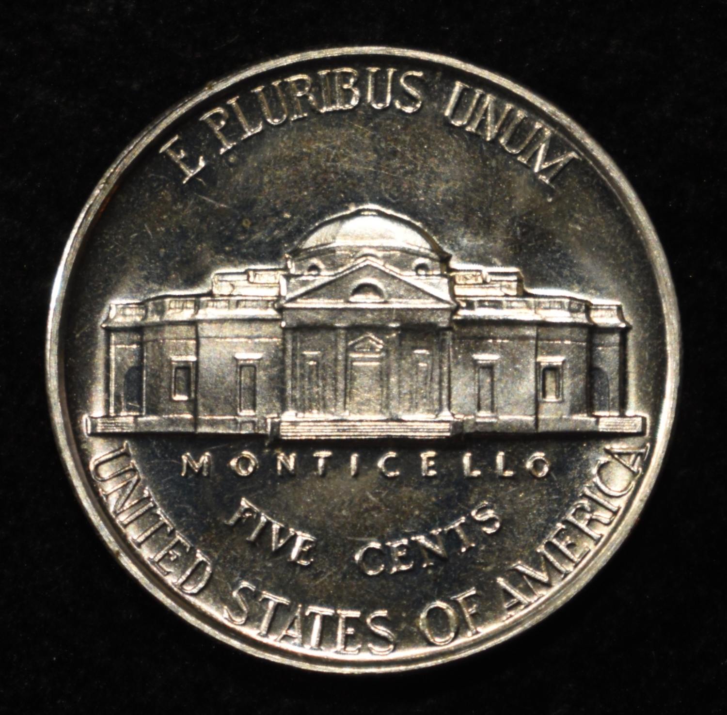 1942 JEFFERSON NICKEL GEM/PROOF