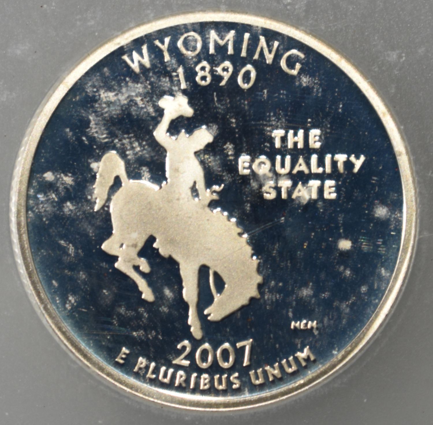 2007-S SILVER WASHINGTON QUARTER ICG PR70 DCAM
