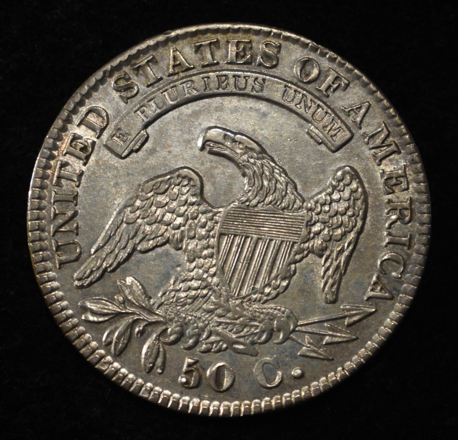 1832 CAPPED BUST HALF DOLLAR UNC