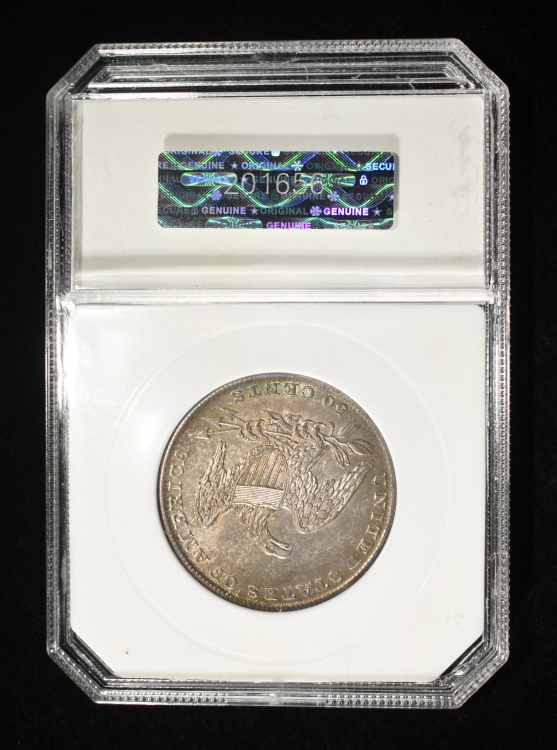 1837 CAPPED BUST HALF DOLLAR REED EDGE PCI GEM BU