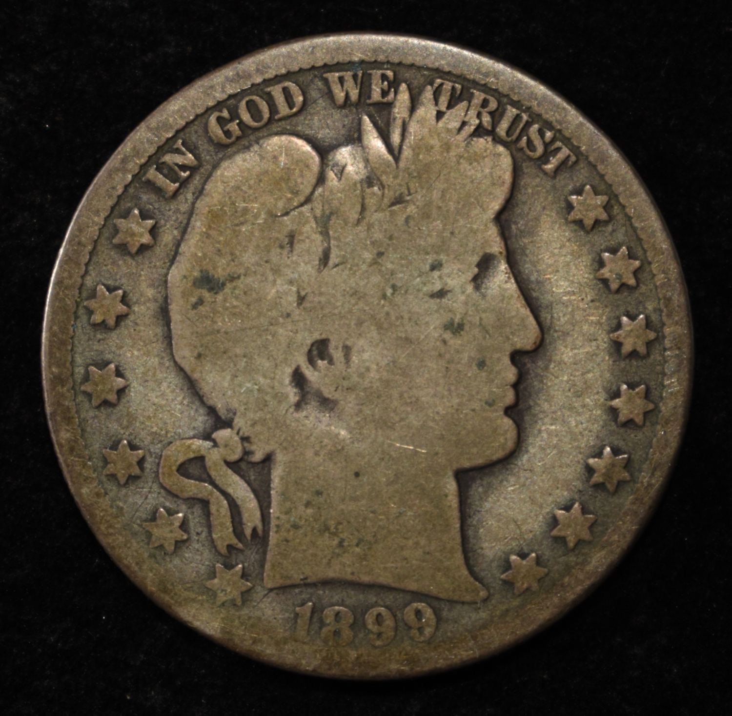 1899-O BARBER HALF DOLLAR