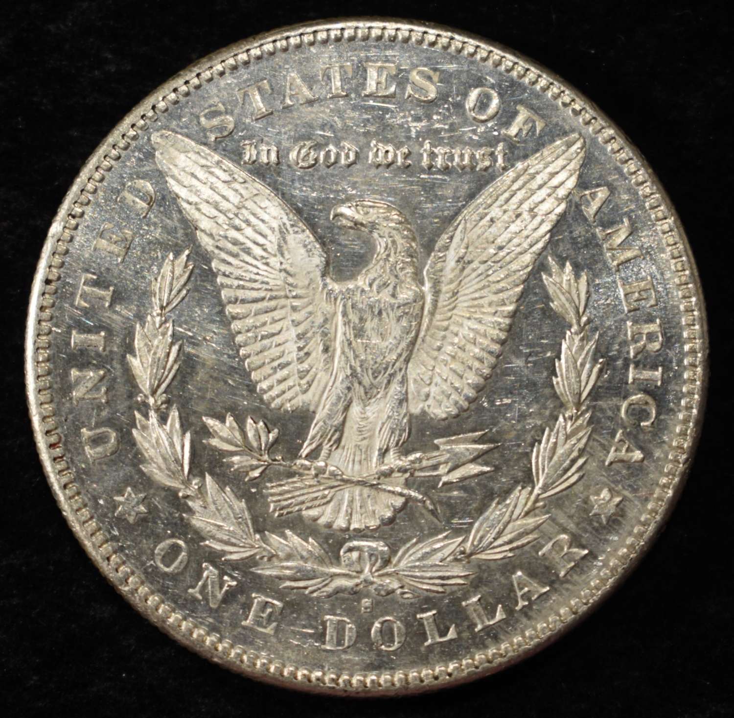 1878-S MORGAN DOLLAR CH BU DMPL