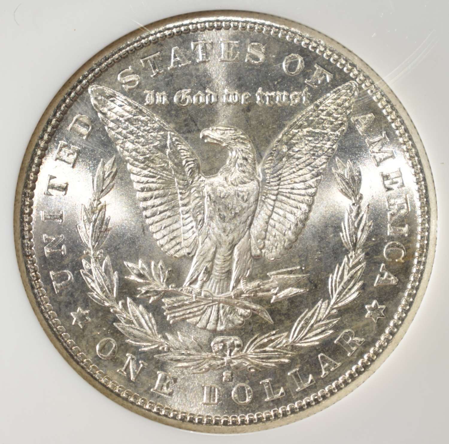 1881-S MORGAN DOLLAR NGC MS-64