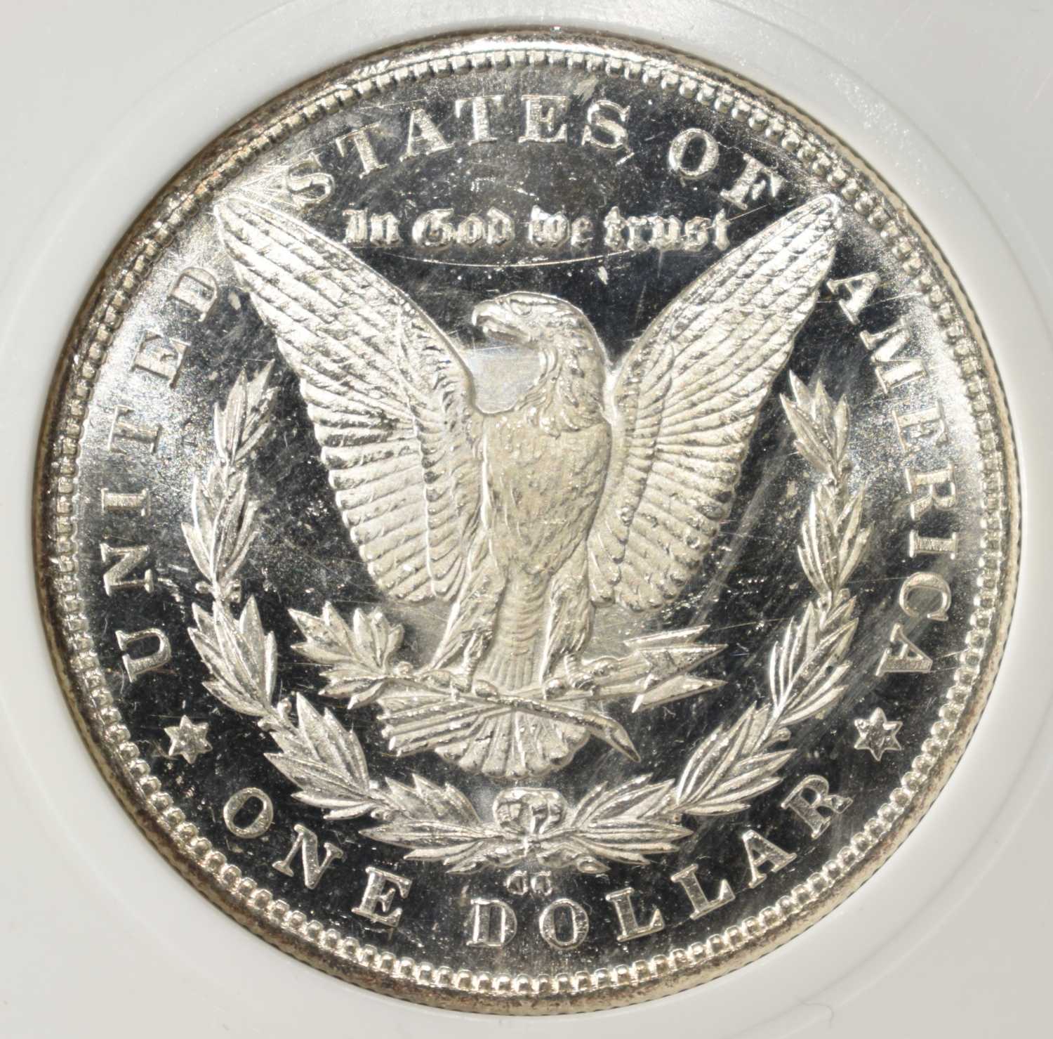 1884-CC MORGAN DOLLAR PCI SUPERB GEM BU DMPL