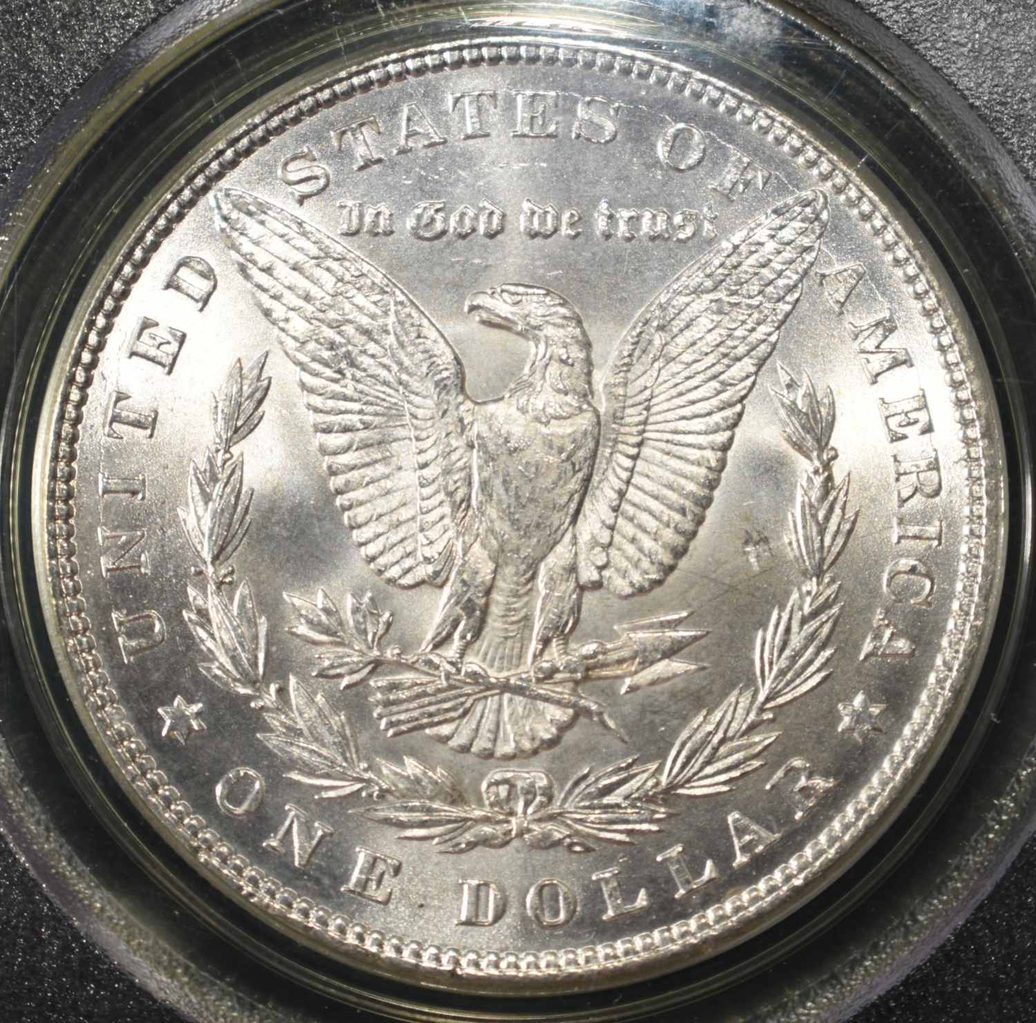 1885 MORGAN DOLLAR PCGS MS-64 OLD GREEN HOLDER