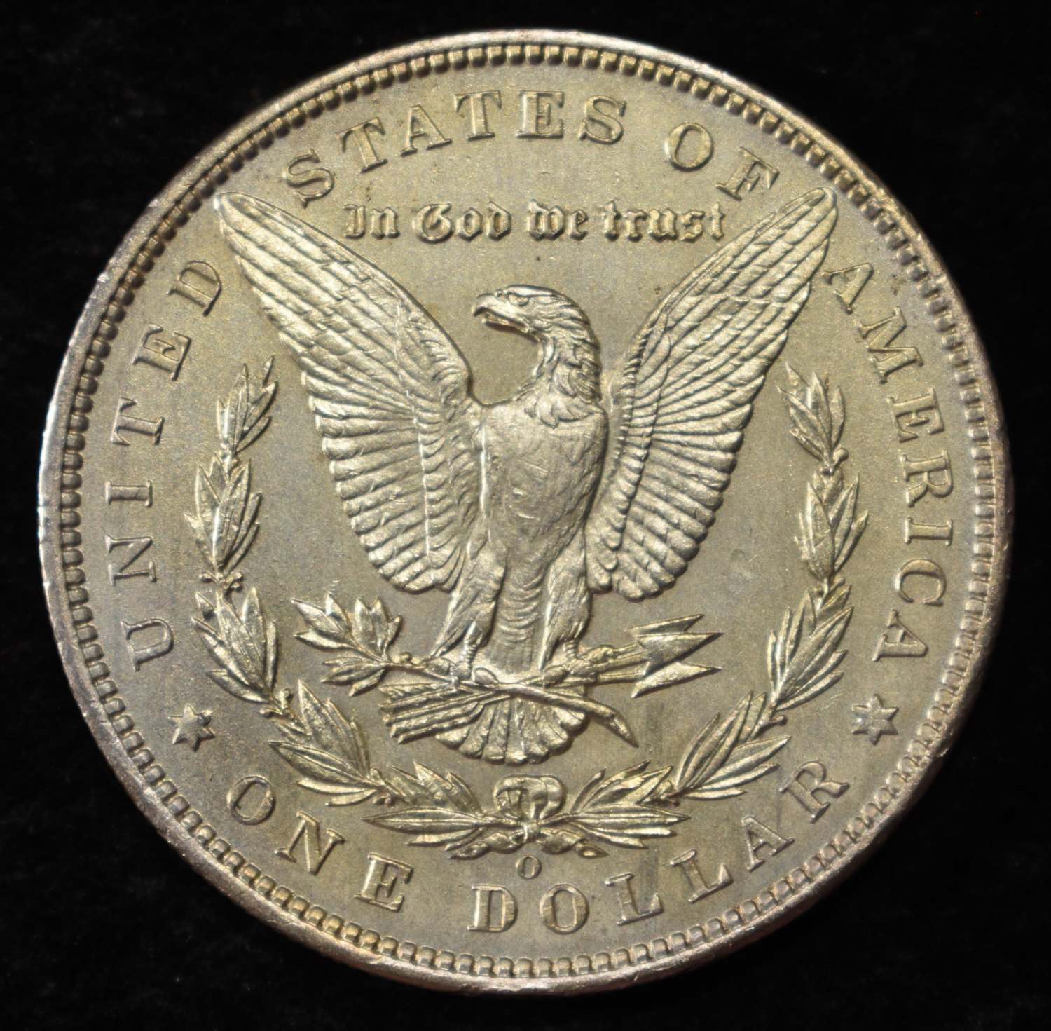 1886-O MORGAN DOLLAR SHARP UNC OLD CLEANING