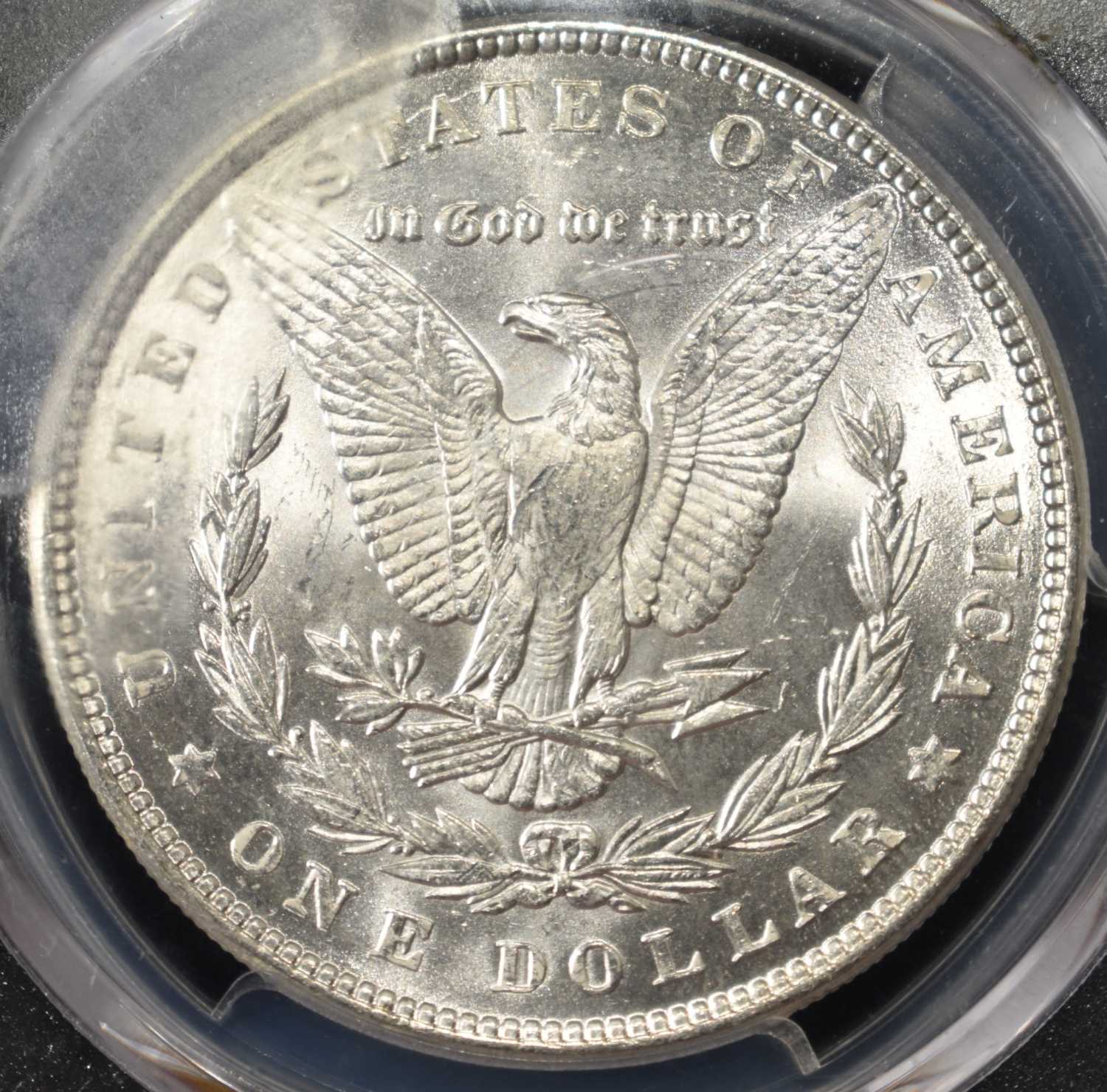 1887 MORGAN DOLLAR PCGS MS-63