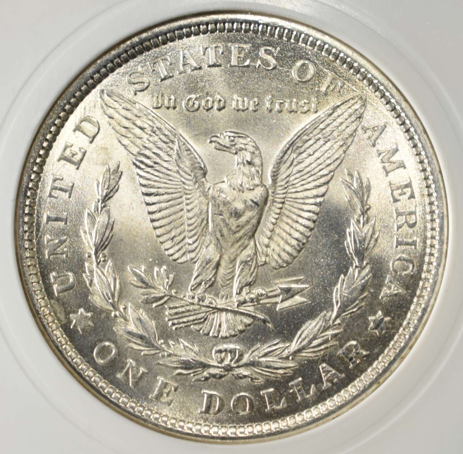 1921 MORGAN DOLLAR PCI SUPERB GEM BU
