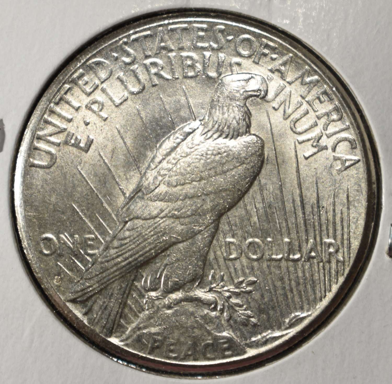 1922-S PEACE DOLLAR VERY CH BU