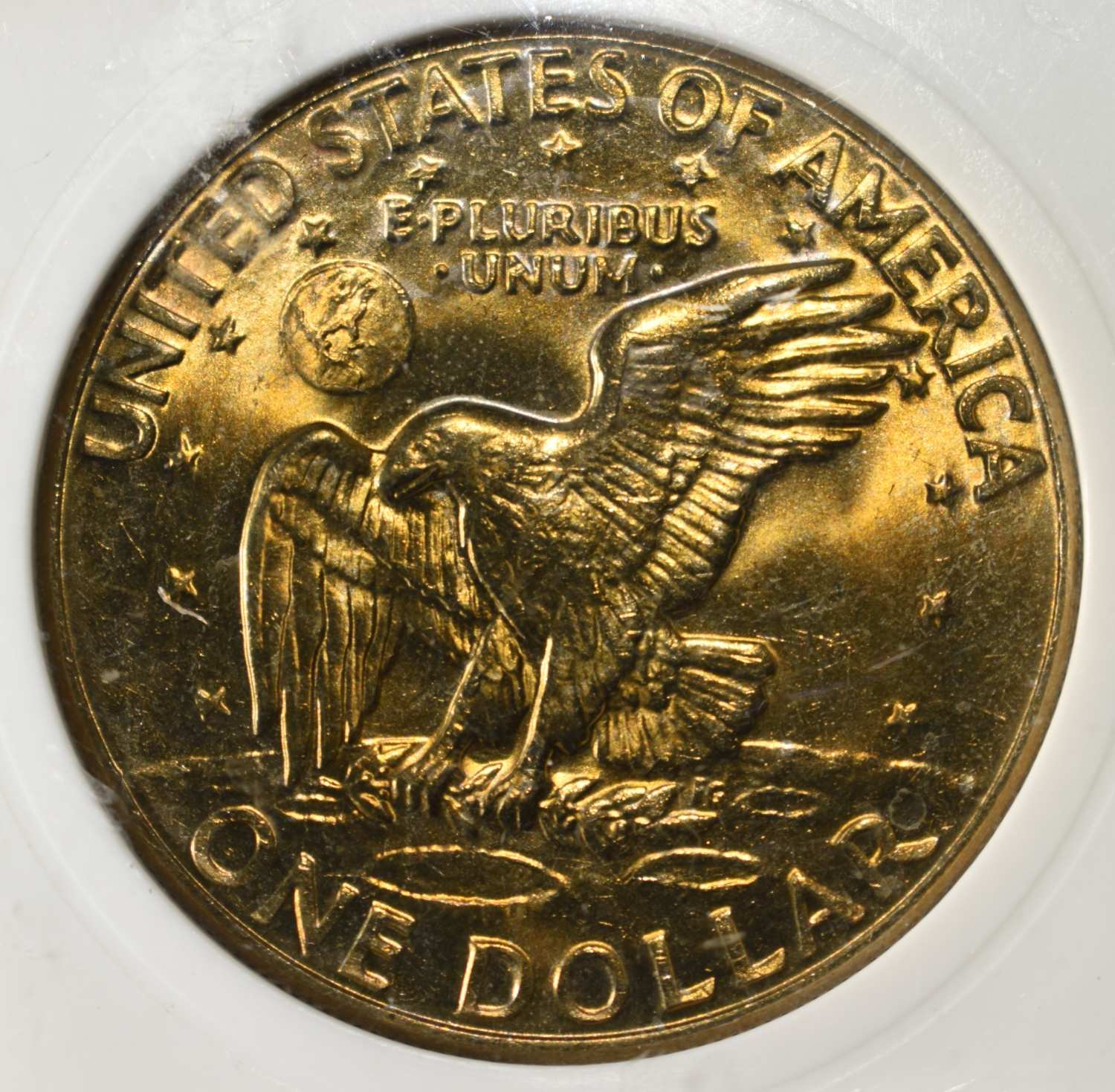 1974-D EISENHOWER DOLLAR PCI SUPERB GEM BU