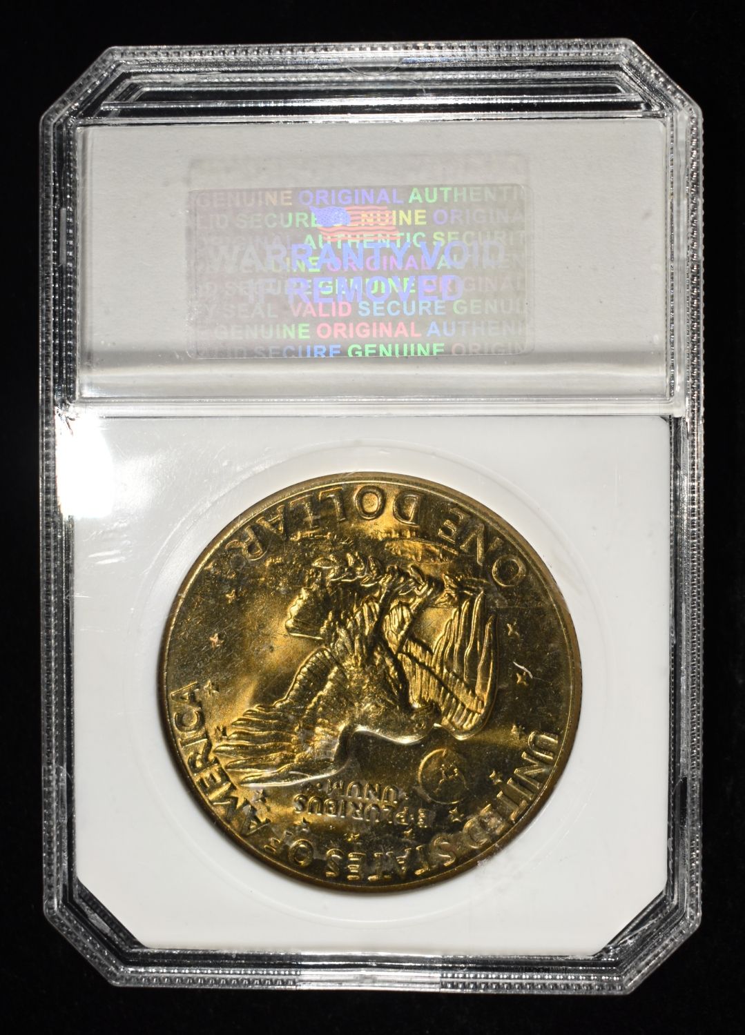 1974-D EISENHOWER DOLLAR PCI SUPERB GEM BU