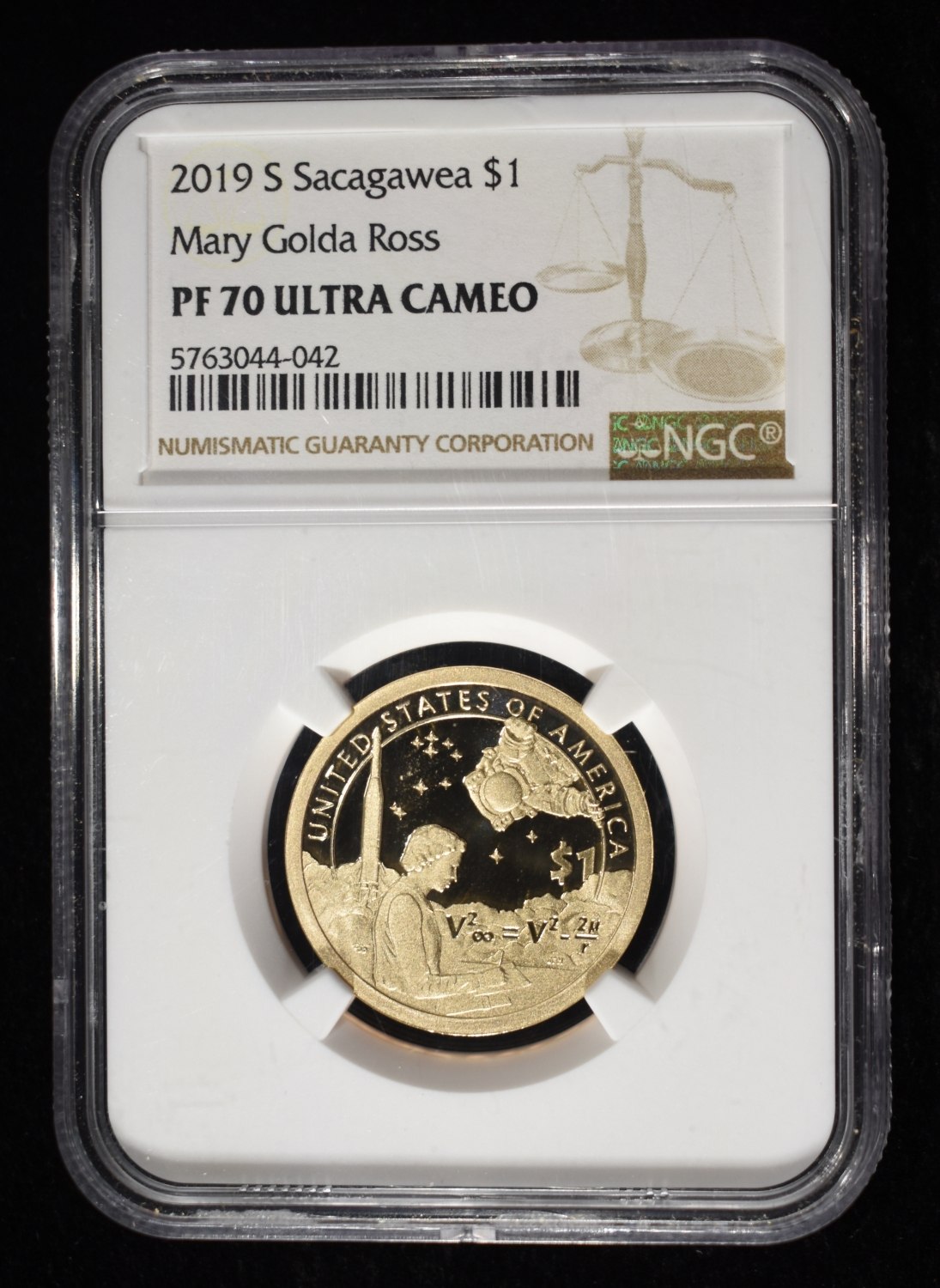 2019-S SACAGAWEA $1 NGC PF70 ULTRA CAMEO